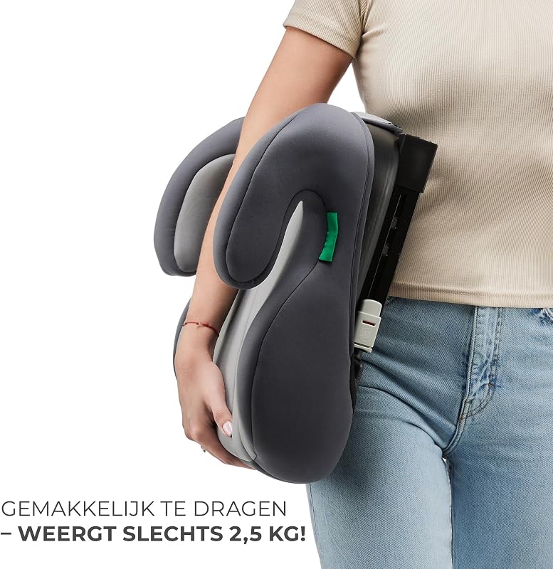 4Kraft I-BOOST Ülésmagasító 135-150 cm I-Size Biztonsági Párnázott Autósülés 9-12 Év