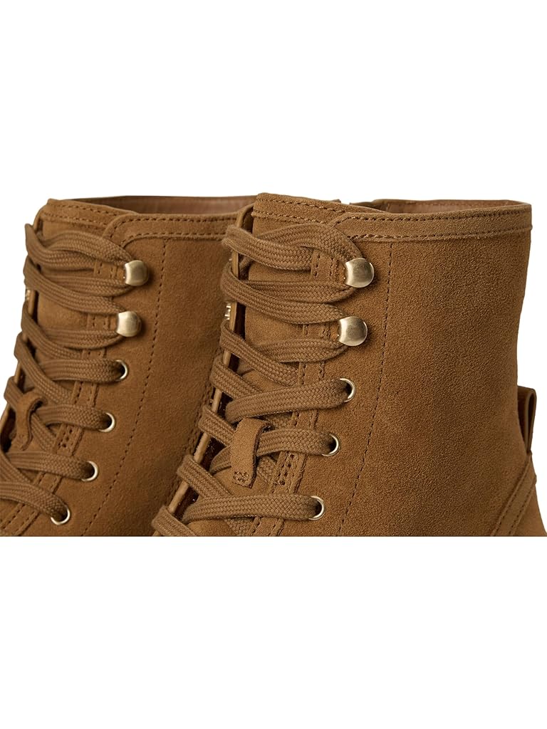 Brown Cole Haan Lyndon Waterproof Lace-Up Booties