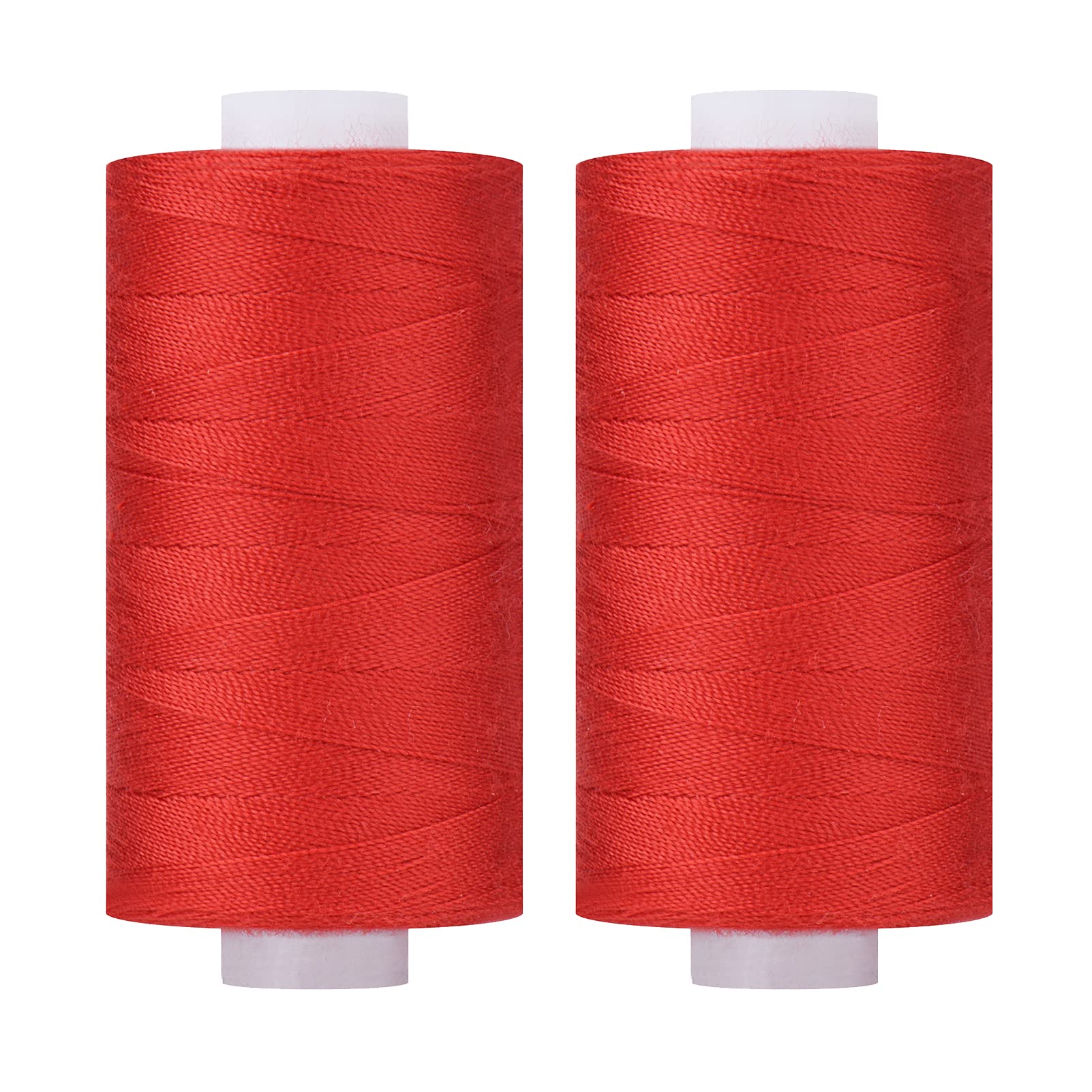 Simthread All Purpose Thread Polyester 400Y RedOEKO-TEX STANDARD 100