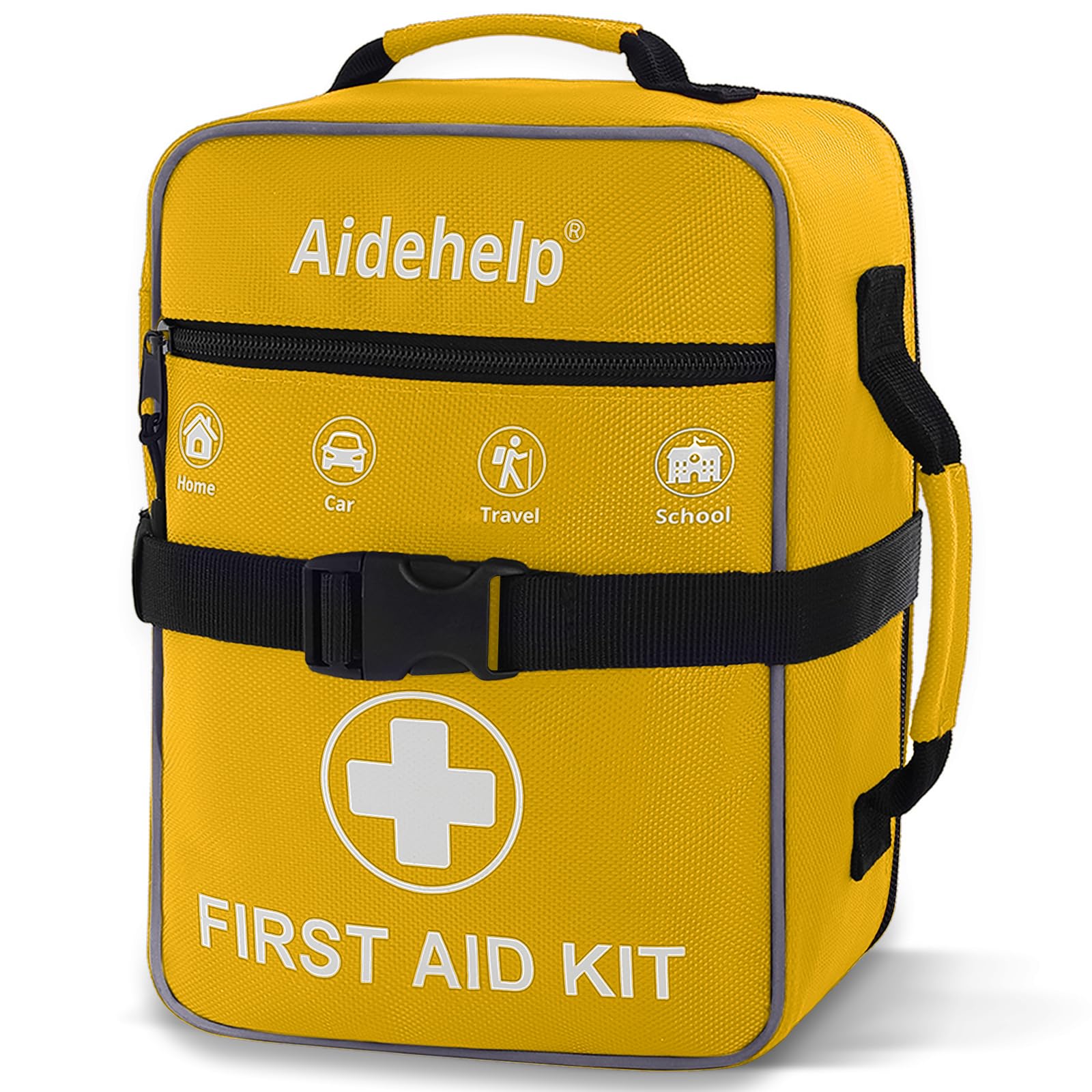 520 Pieces Premium First Aid Kit - Large Emergency Medical Kit for Survival, Car, Home, Travel, Camping, Backpack, Hiking, School (Red) — Amazon image 9