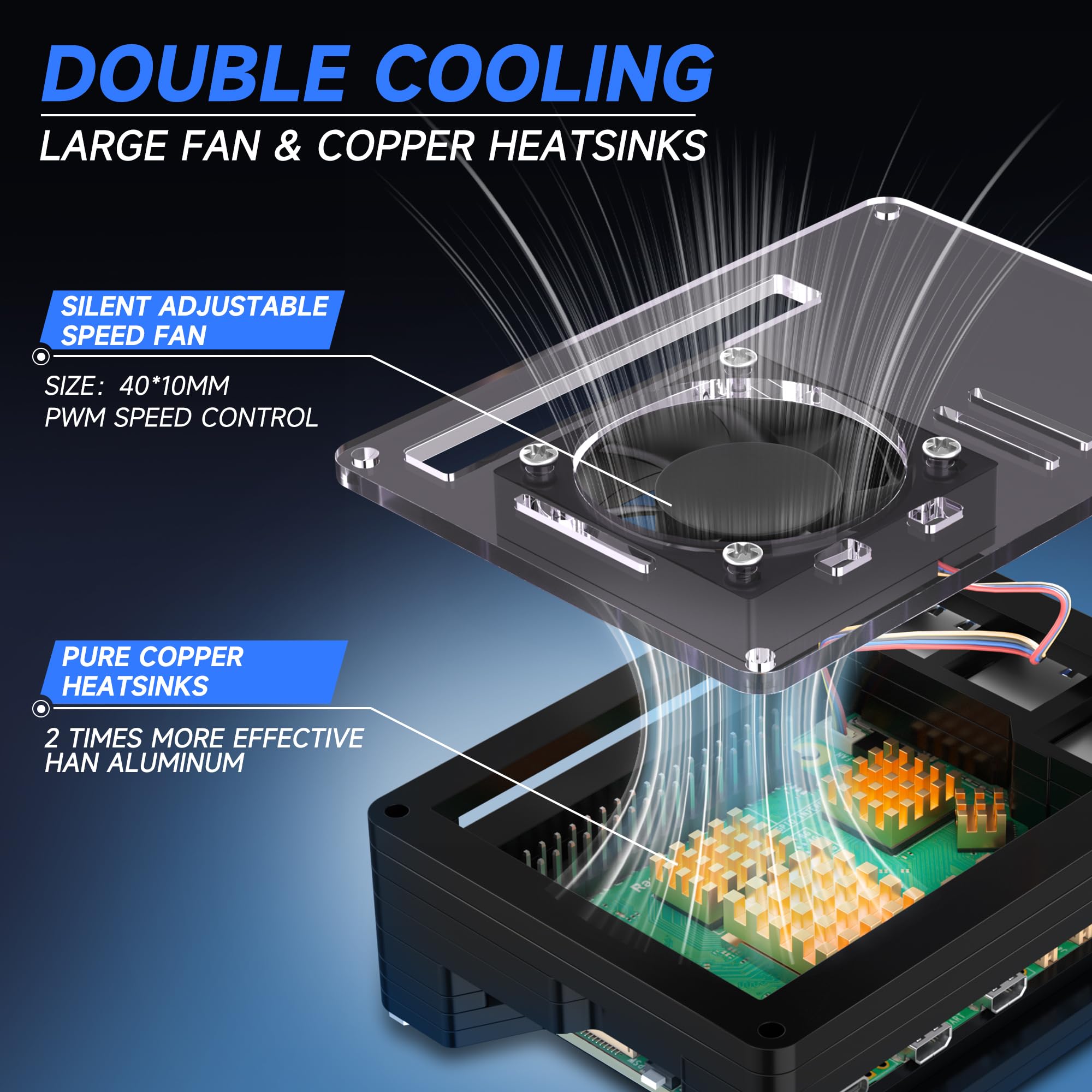 Raspberry Pi Cooler Raspberry Pi Active Cooler For Raspberry Pi 5 With ...