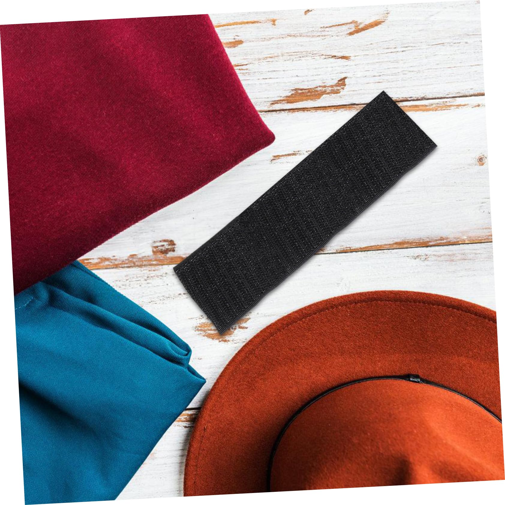 2rollos Correa De Para Coser Cinta De Gancho y Bucle Para Proyectos De Bricolaje Bolsos y Ropa Autoadhesiva