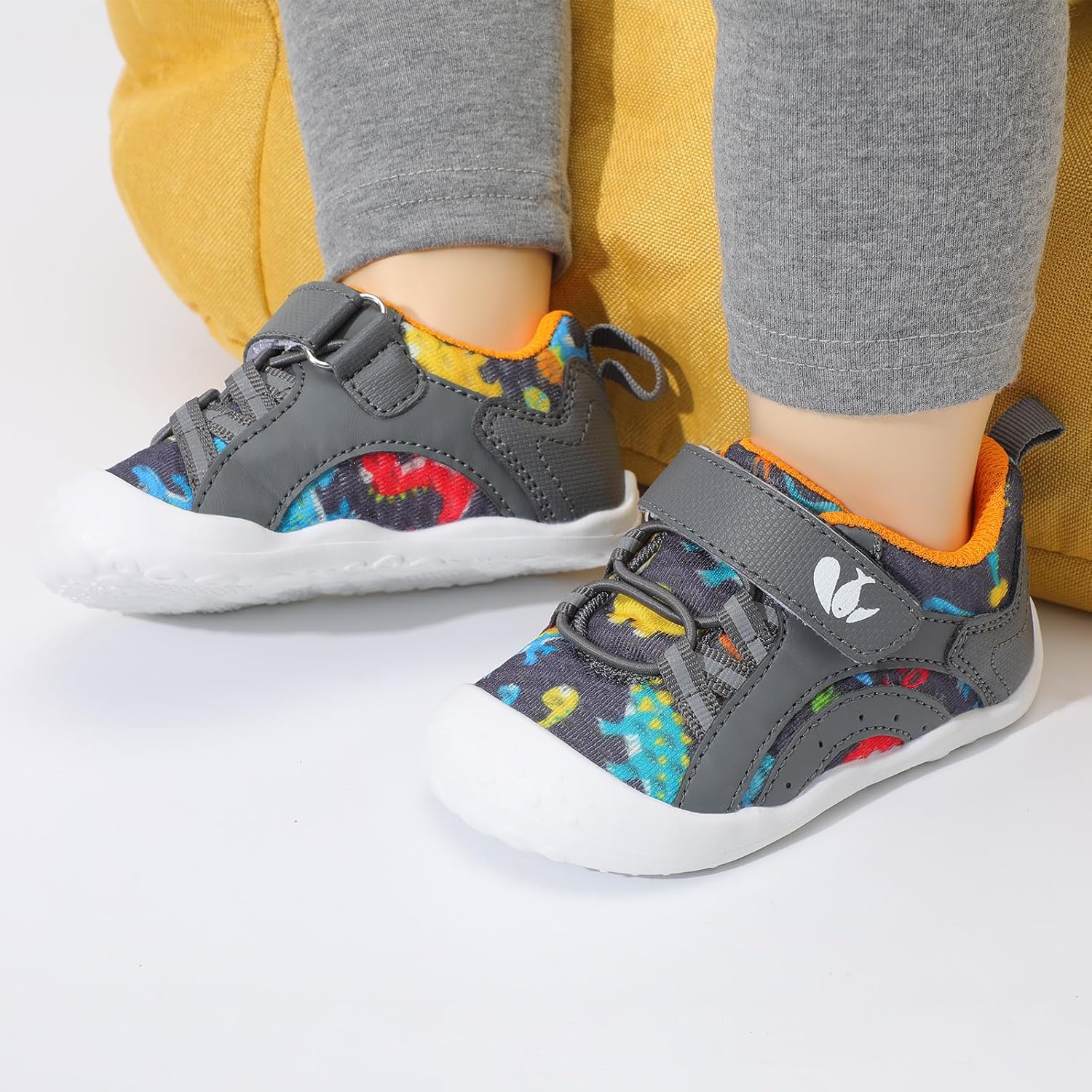 FEETCITY Wide Baby Shoes Boys Girls Baby Barefoot Shoes Breathable Infant Walking Shoe Crib Sock Shoe Toddler Sneakers Flexible - Image 2