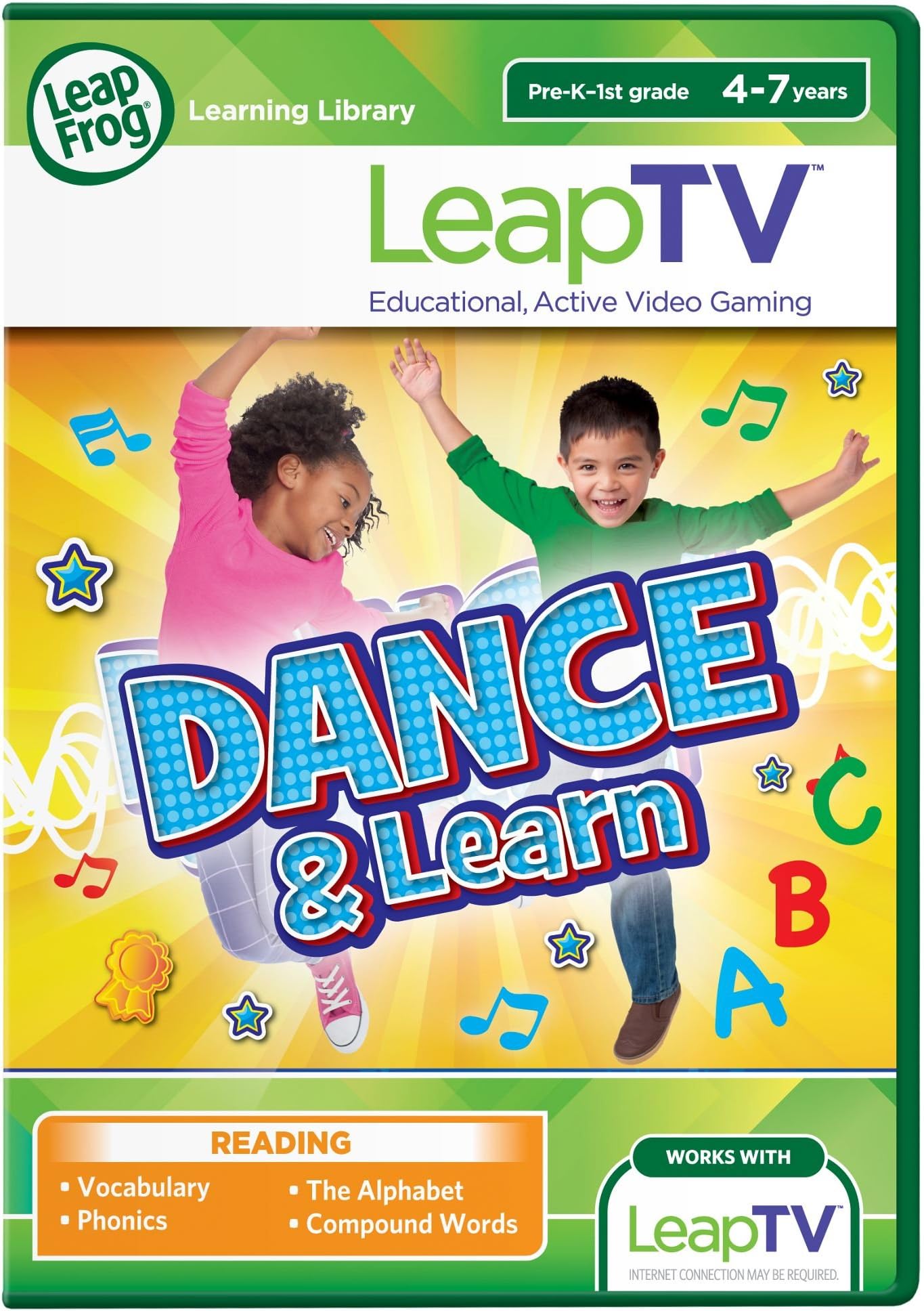 LeapFrogLeapTV Dance and Learn Educational, Active Video Game