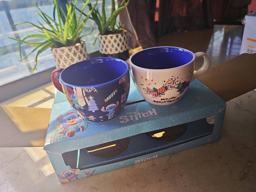 STITCH - ディズニースティッチ　多目的カップ ディズニー スティッチ ペアマグカップ(スティッチ) コップ Disney