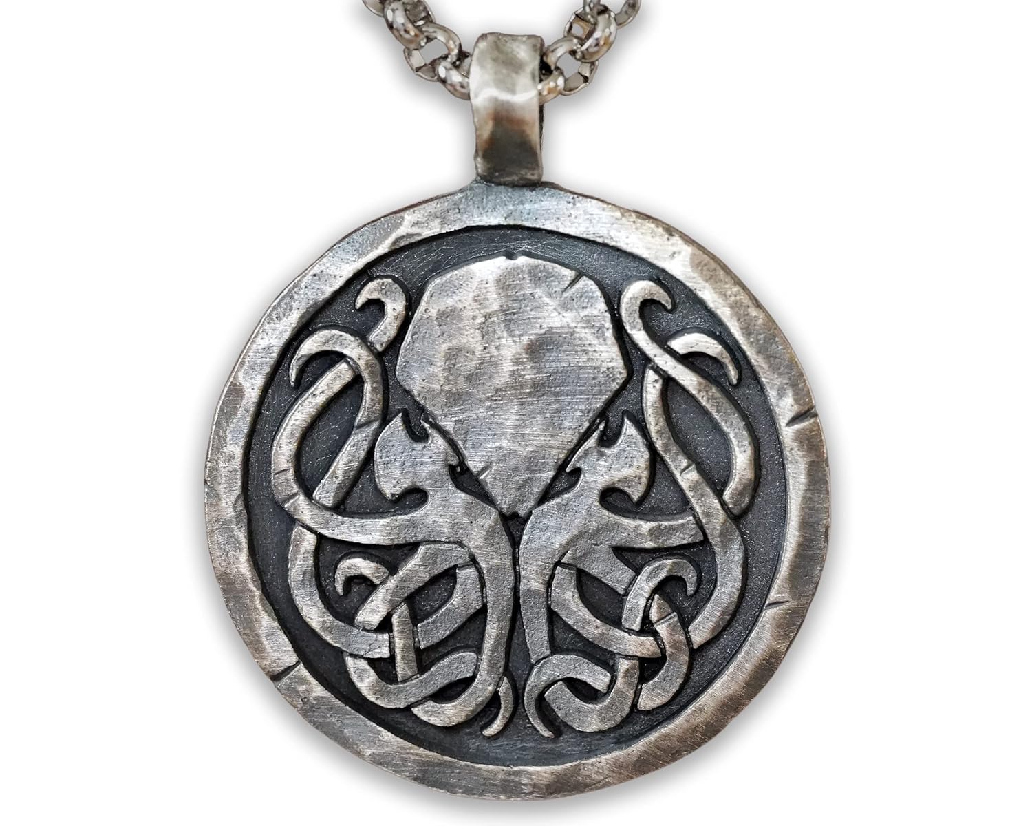 MS Great Cthulhu Silver Pendant