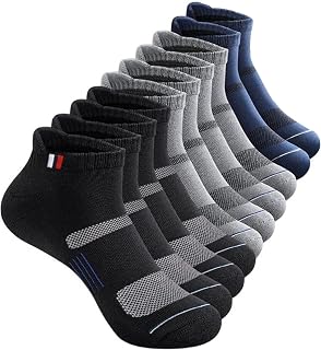JEMOX UNAAR SMARTY Ankle Socks Pack of 5 | Cotton Blend Breathable Moisture-Wicking Fabric | Soft Grip Free Size Stretch F... Price In India