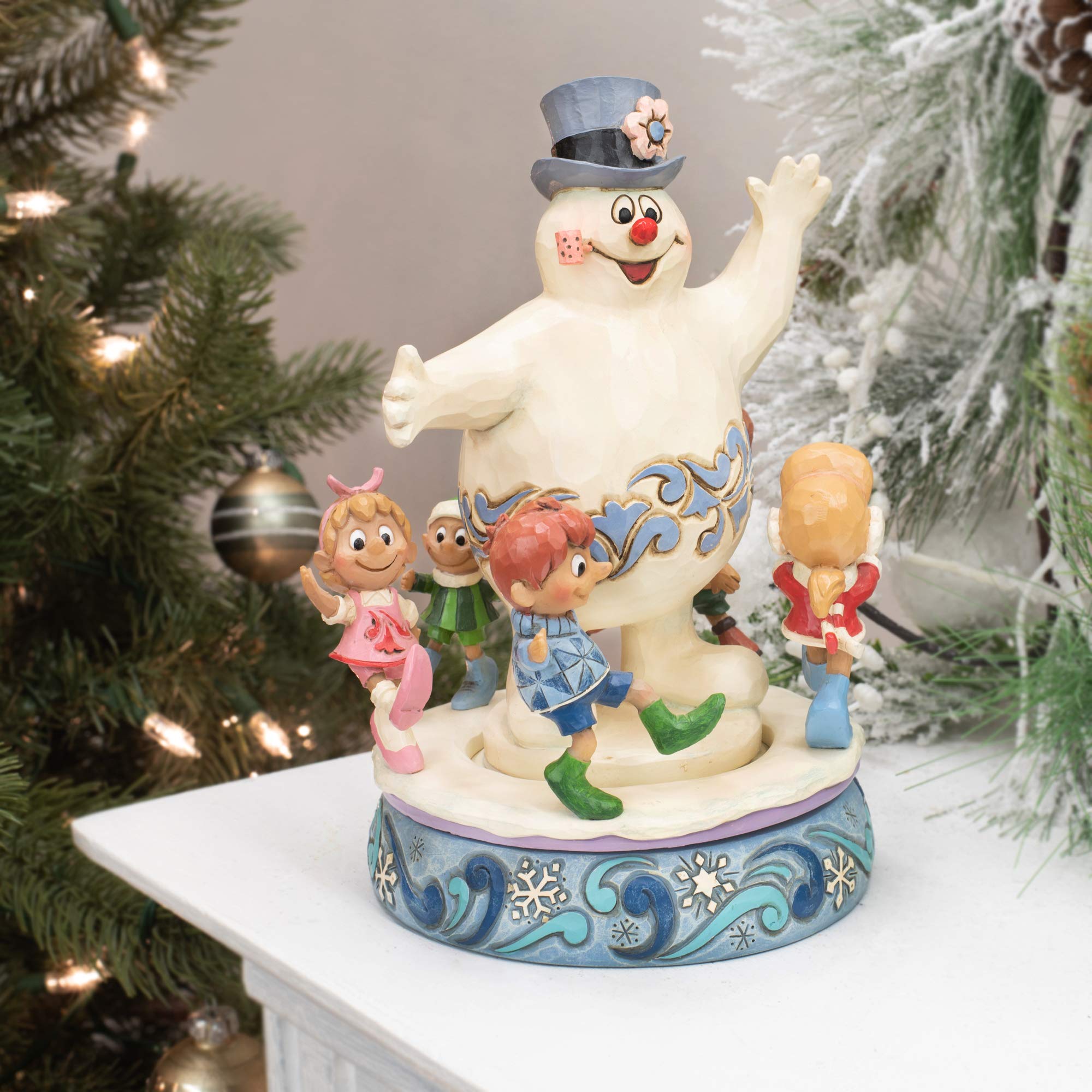Amazon.com: Enesco Jim Shore Frosty The Snowman with Parading