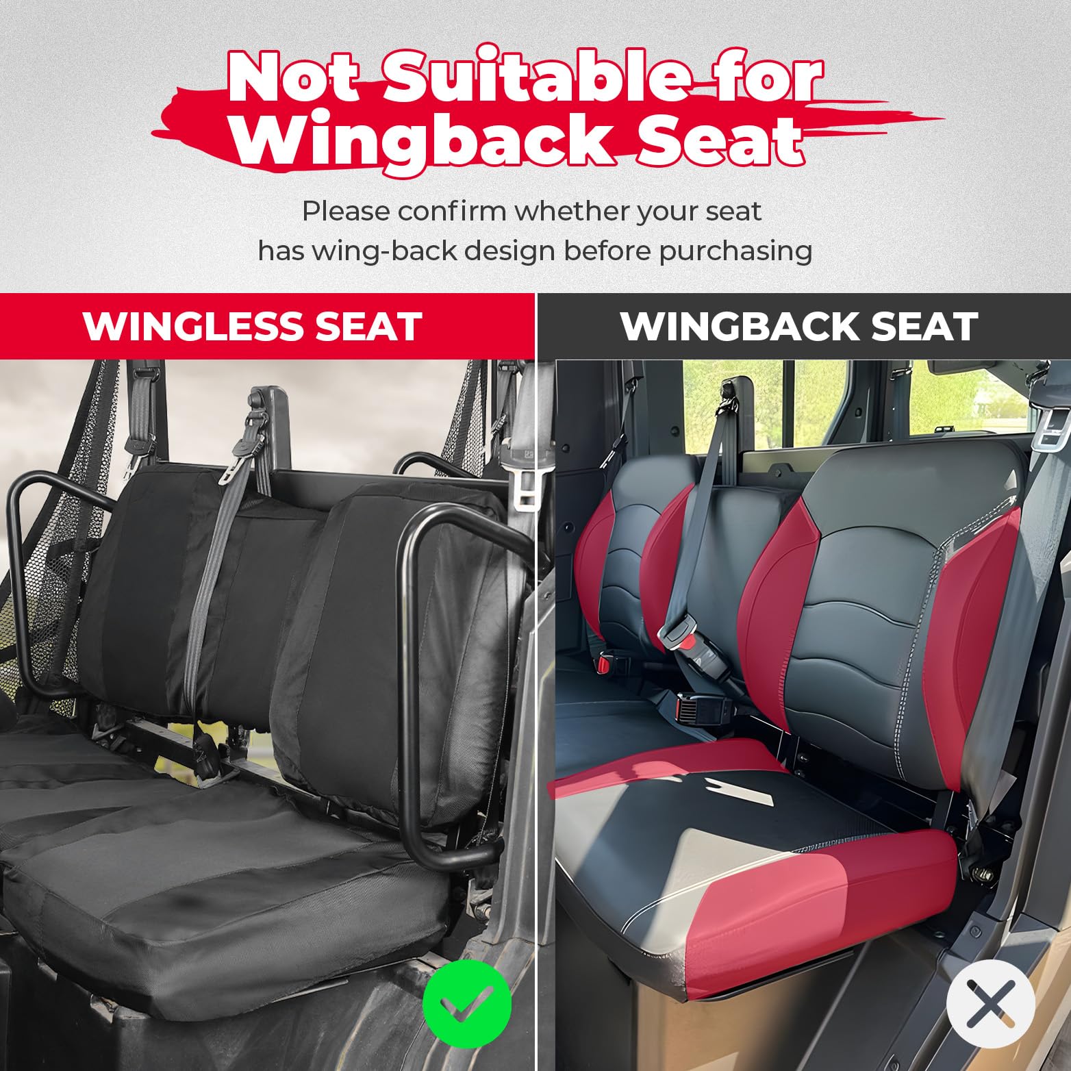 KEMIMOTO 1680D Camo Seat Covers Compatible With 2020-2025 Polaris Ranger Crew 1000 Premium, 2017-2021 Ranger Crew XP 1000, UTV Seat Cover Set With Headrest Cover In | Whizz Seat Covers - Foto 3