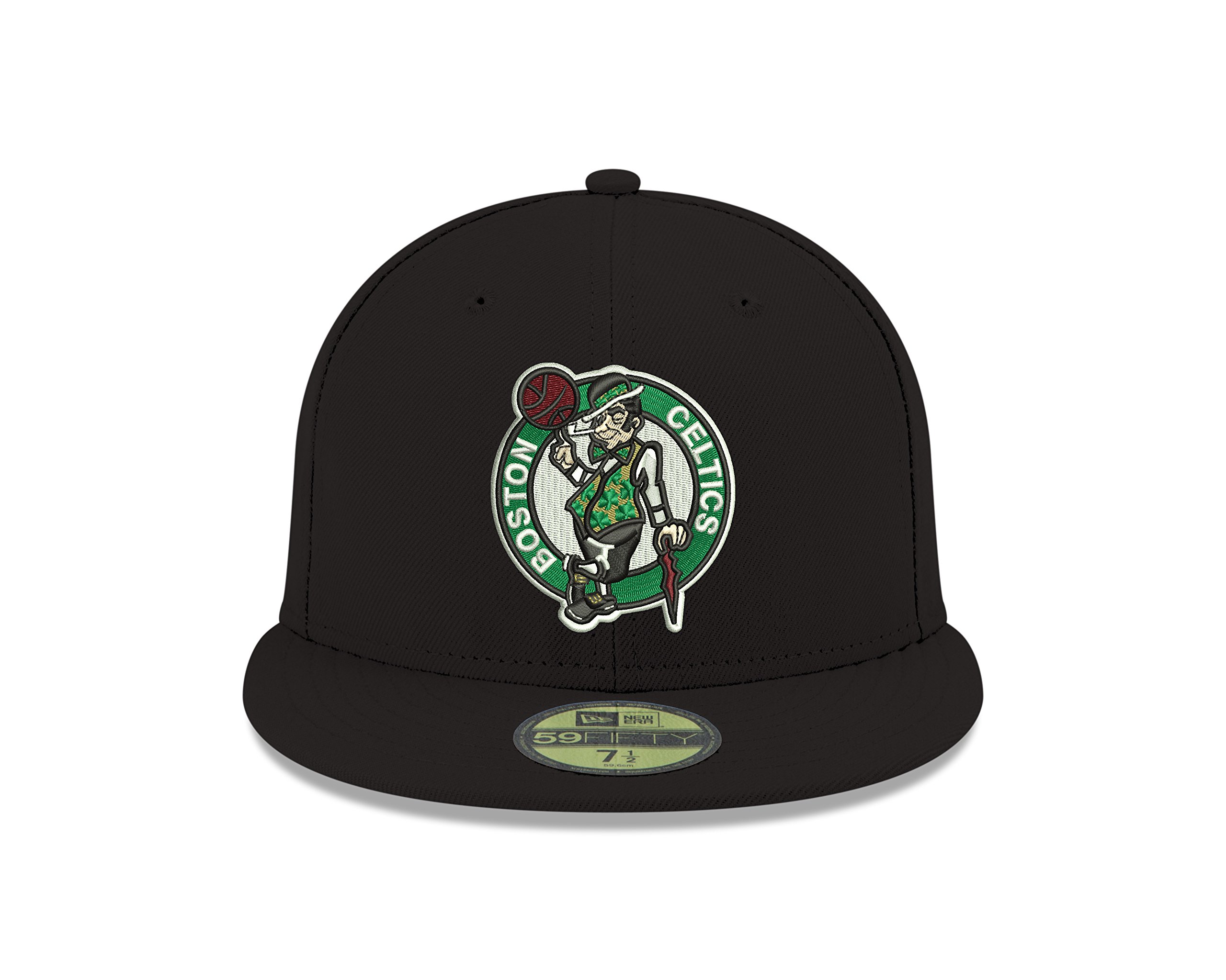 New Era Herren 59fiffty NBA 59FIFTY Fitted Cap in offizieller Teamfarbe, Schwarz, 7 1/4 – Ansicht 2