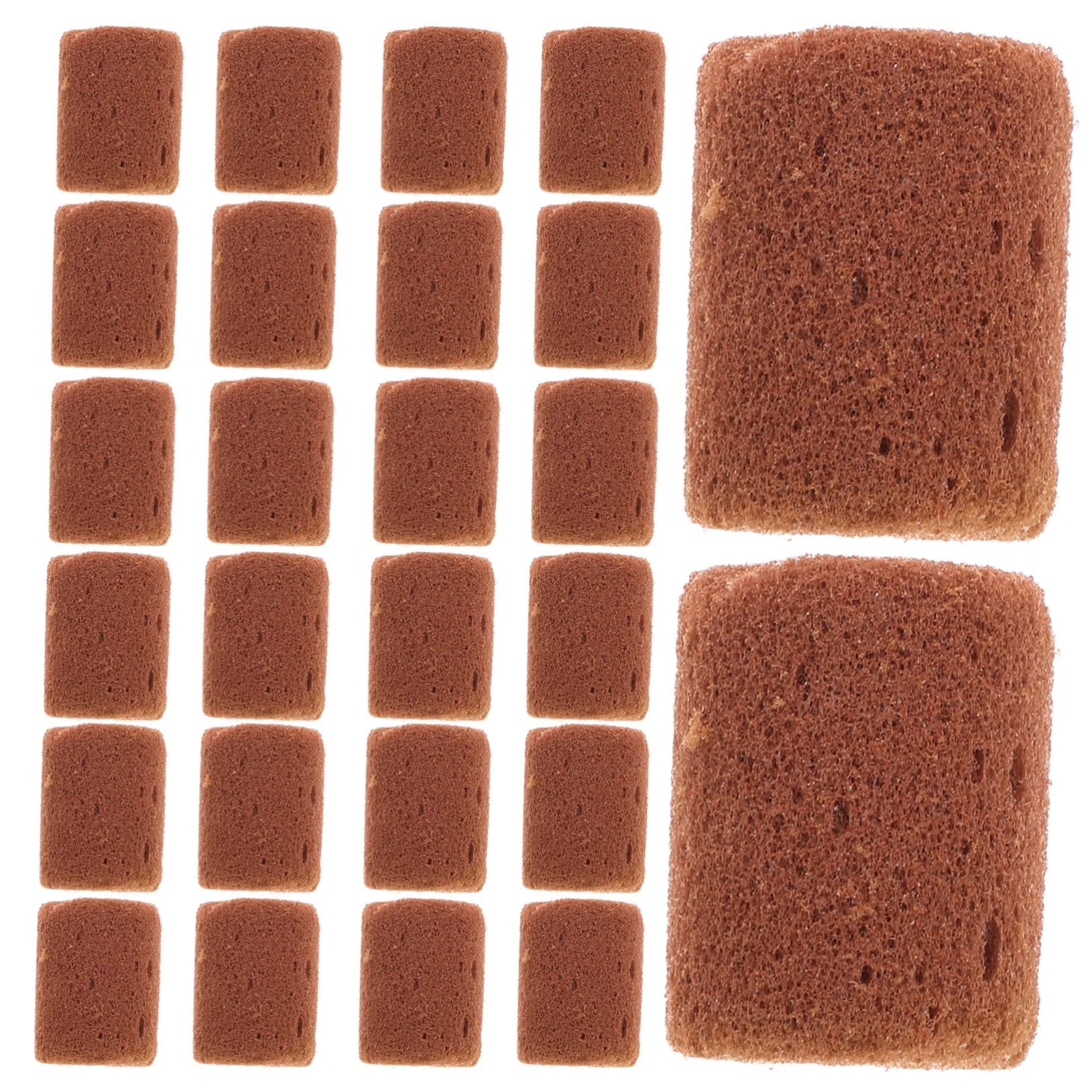 Kisangel Lot De 5 Blocs De Terreau Nutritifs pour Jardin Engrais pour Plantes De Balcon 100 Pièces X 5