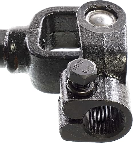 Miniatura 4 de APDTY 52007017, eje para asamblea inferior con acople y unión U universal, intermedio, para Jeep Wrangler wPower Steering (diseño actualizado, se