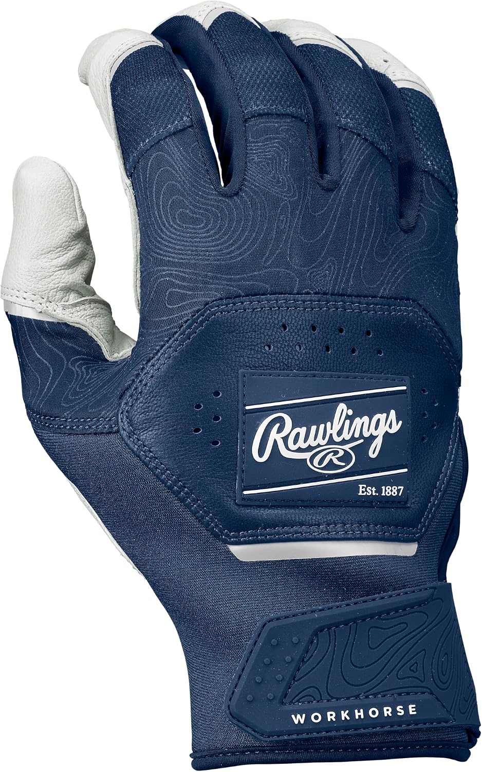 Rawlings Rawlings | Workhorse Baseball Batting Gloves | Adult Sizes | Multiple Colors