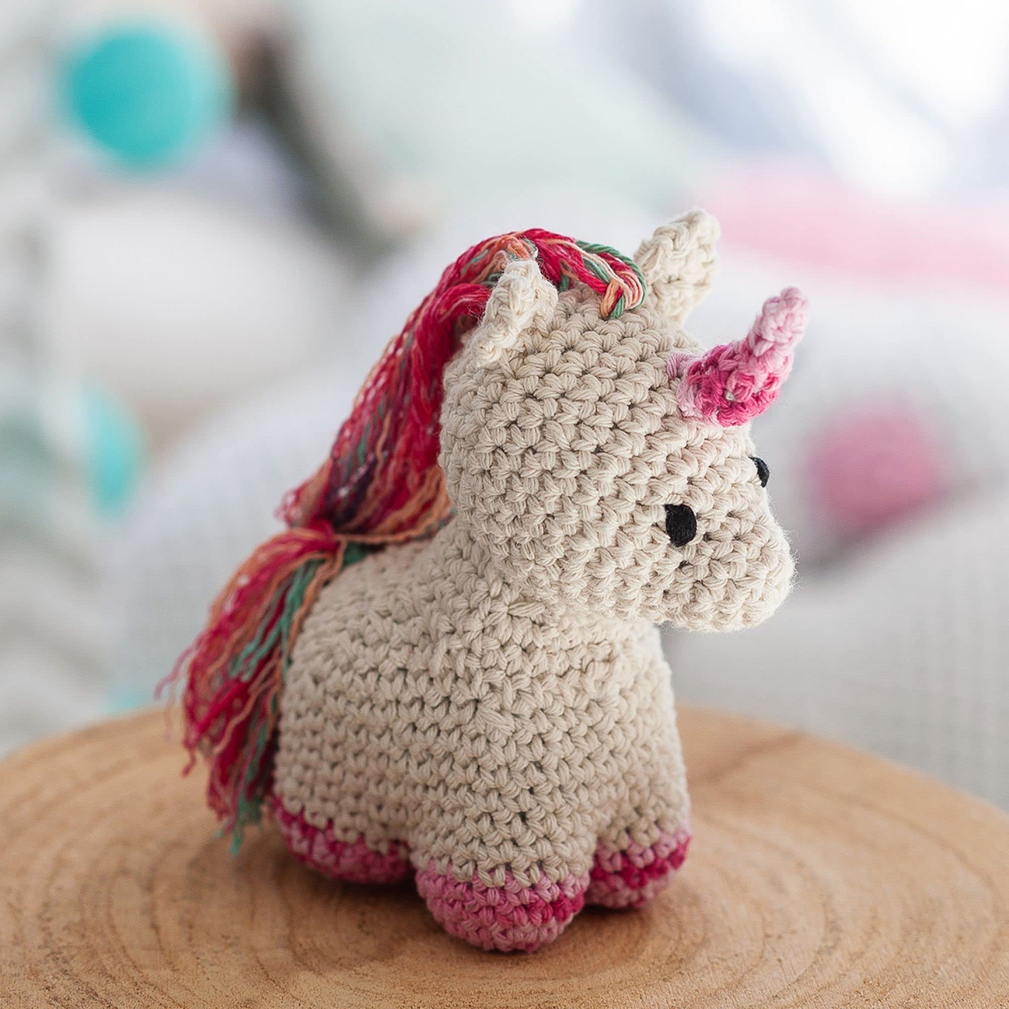 DIY Häkelset Einhorn Nora Eco Barbante