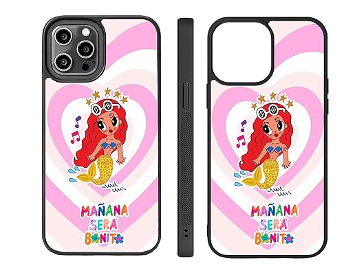 Manana sera Bonito iphone case,K arol G latte heart iphone case manana sera bonito, k arol G merch iphone case,latte heart case (12 PRO MAX)