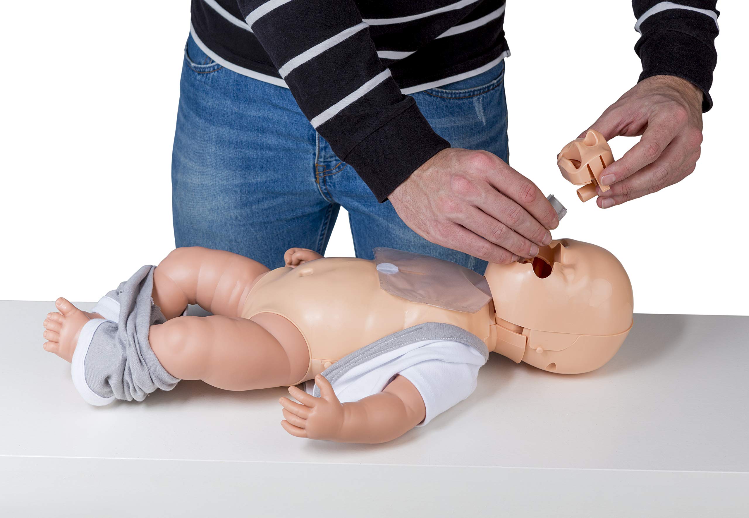 MedX5 Baby HLW - Bambola per esercizi di rianimazione, bambola di primo soccorso, bambola di rianimazione per bambini