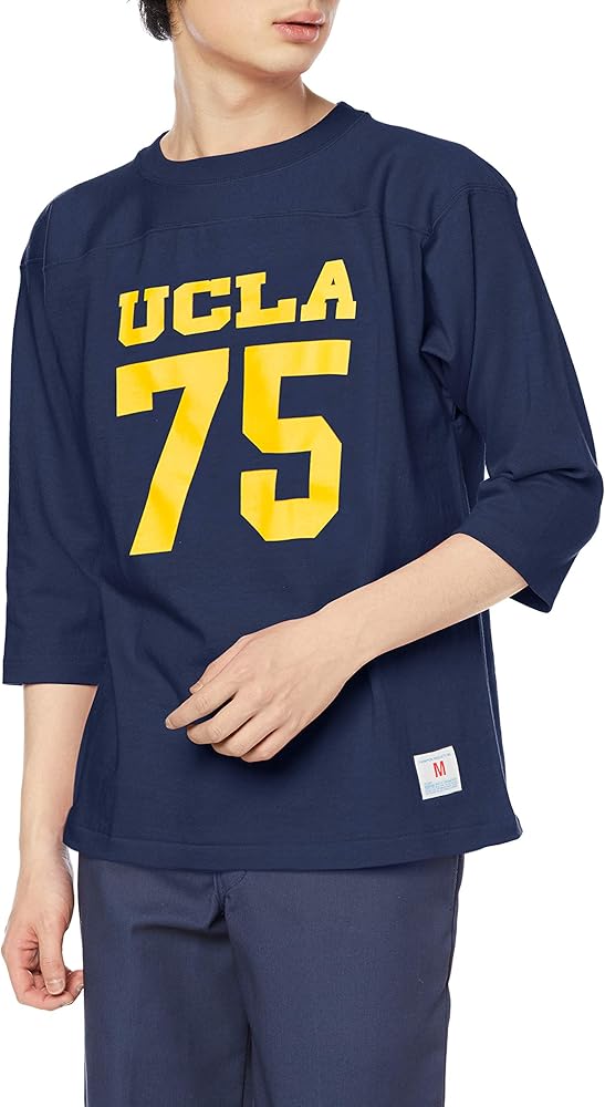 Amazon | [チャンピオン] フットボールTシャツ 7分袖Tシャツ