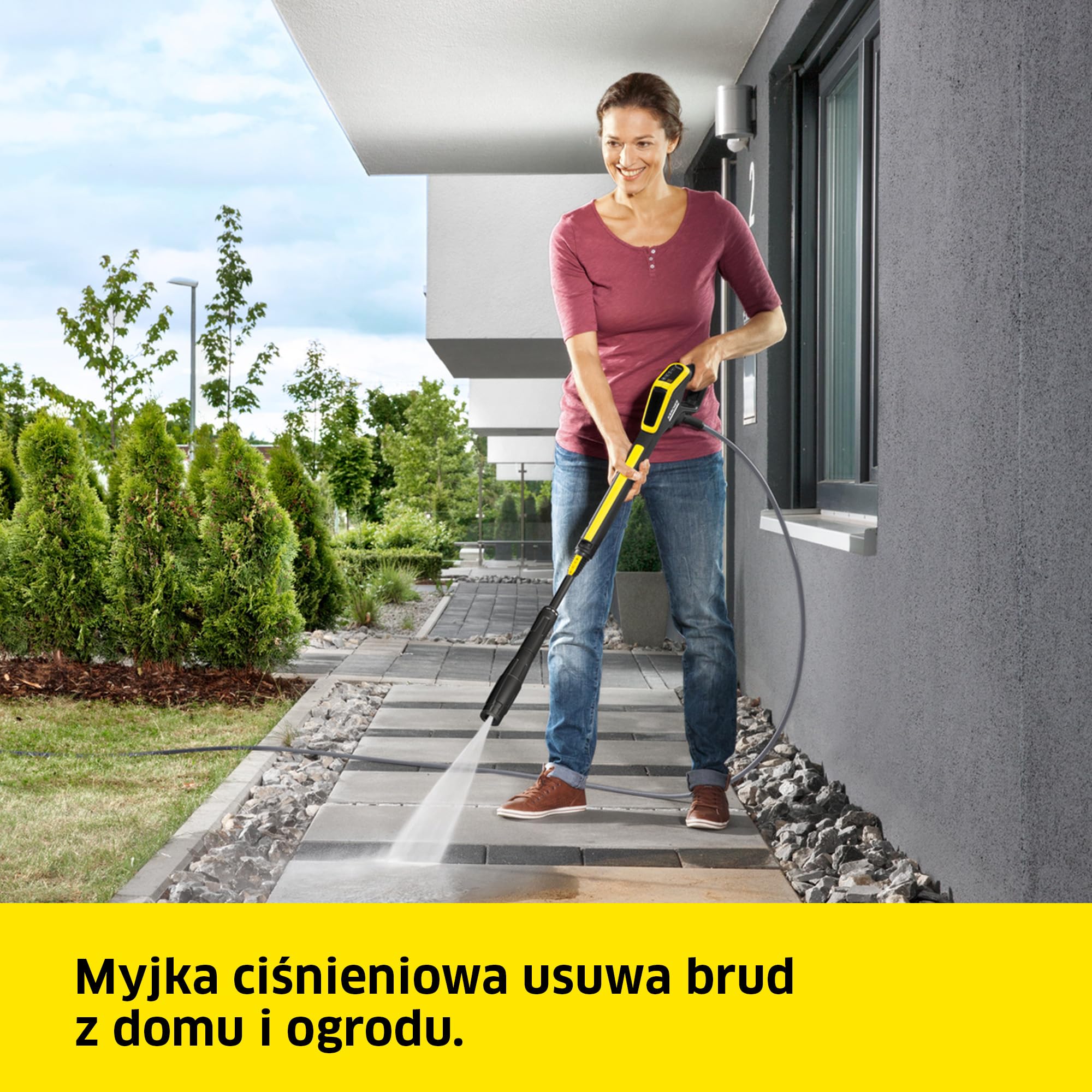 Kärcher Myjka ciśnieniowa K 5 Premium Power Control Flex, 145 bar, 500 l/h, wydajność powierzchniowa: 40 m²/h, waga: 13,9 kg, wąż ciśnieniowy Flex, lanca rotacyjna, dysza strumieniowa