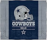 Vista 32 de Northwest NFL Unisex-Adult Comforter and Sham Set