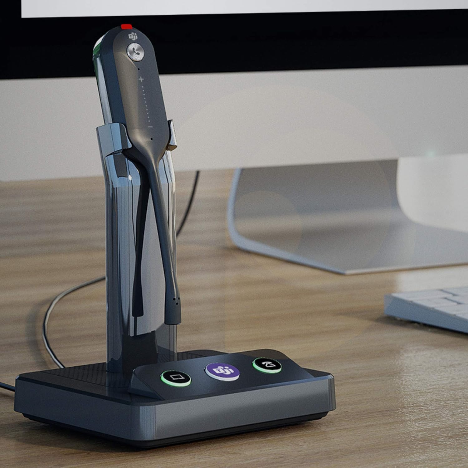 Yealink WH63 Convertible UC Wireless Headset Bundle with Headset Advisor Wipe (Renewed)