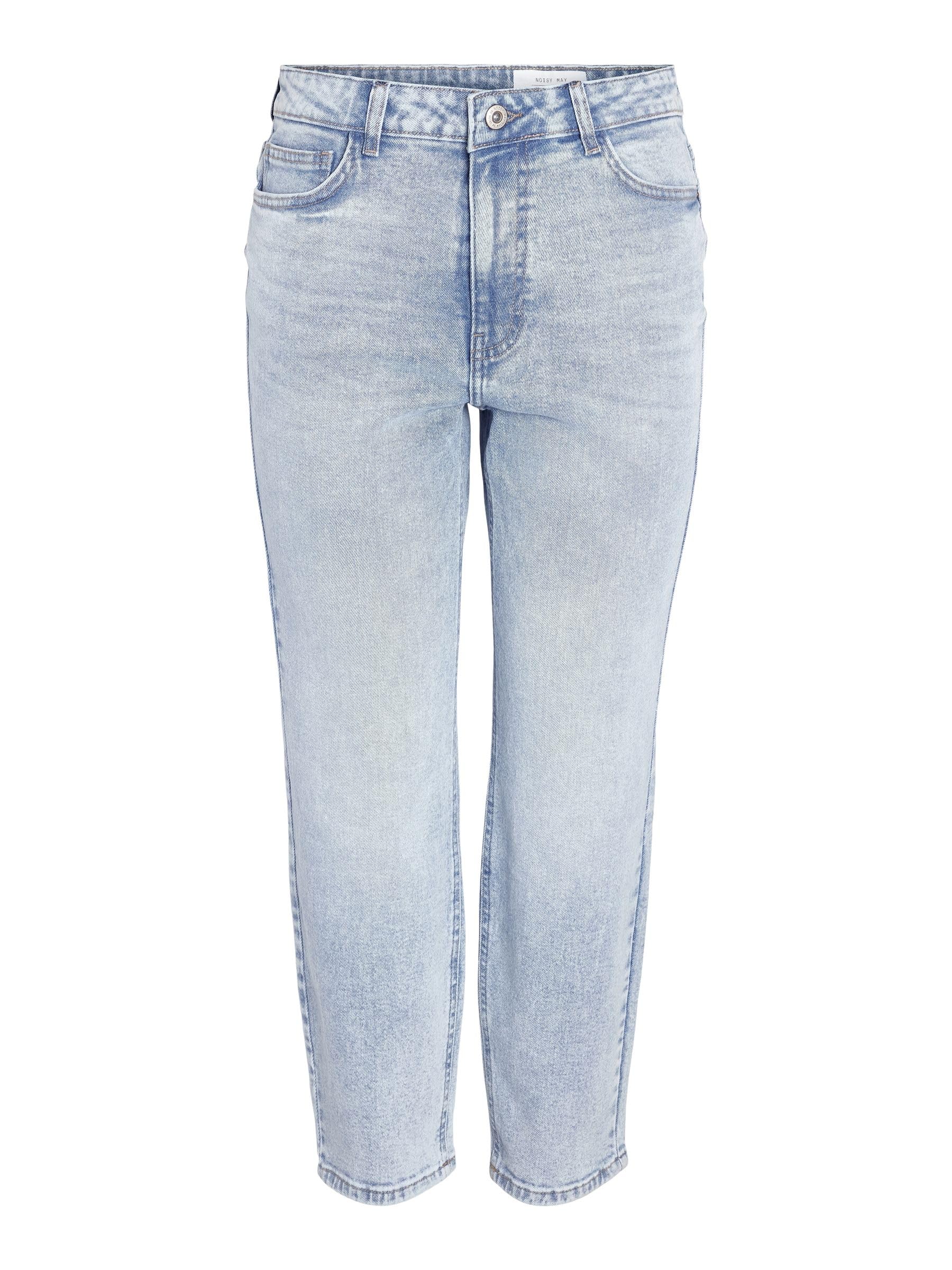 Noisy may Womens Nmmoni Hw St ANK Az359lb New Noos Jeans, Light-Blue, 26W / 32L UK