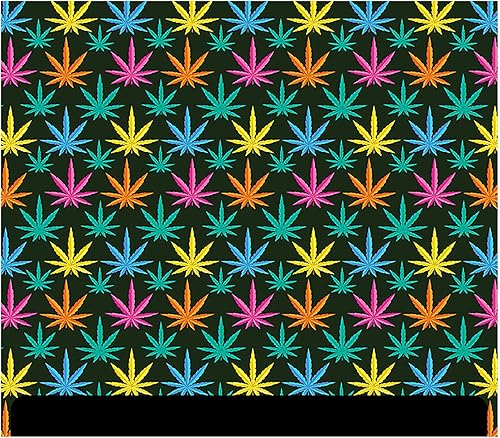 Miniatura 8 de Heat Transfer Vinyl 4U HTV con estampado 420 (19.66 x 36 pulgadas) - Hoja de cannabis realista, 20 pulgadas x 1 yarda