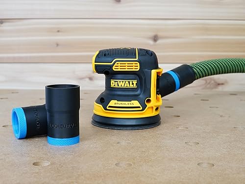 Adaptador de manguera compatible con lijadora Dewalt para manguera Festool de 1.063 in