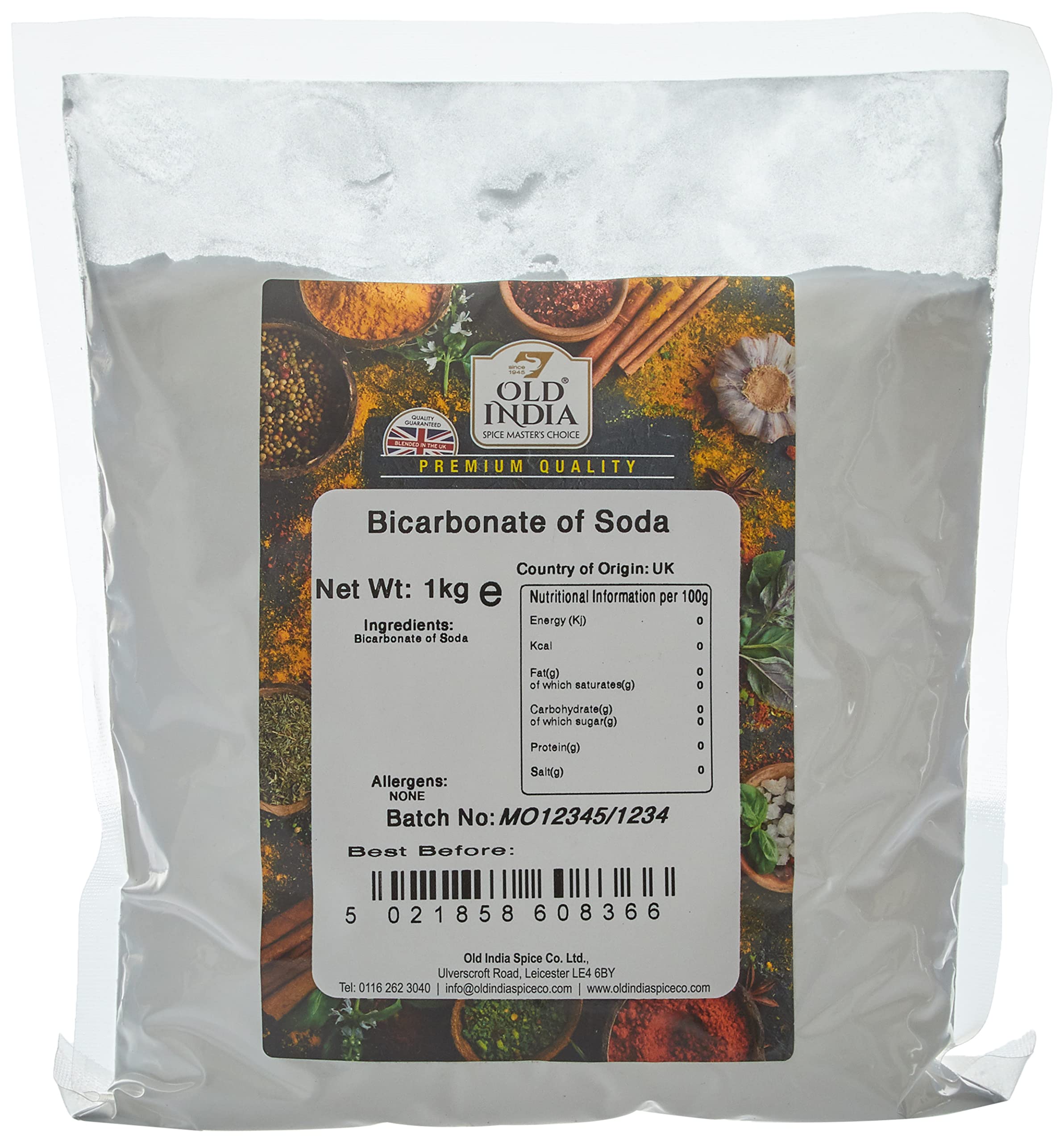Old India Bicarbonate of Soda 1kg