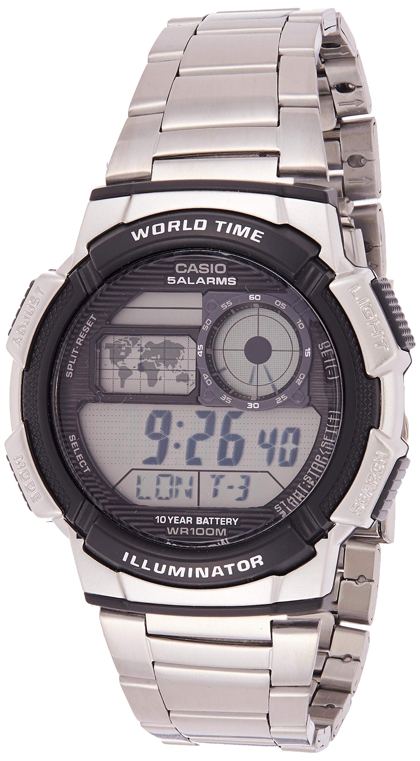 Casio Stainless Steel Digital Watch11