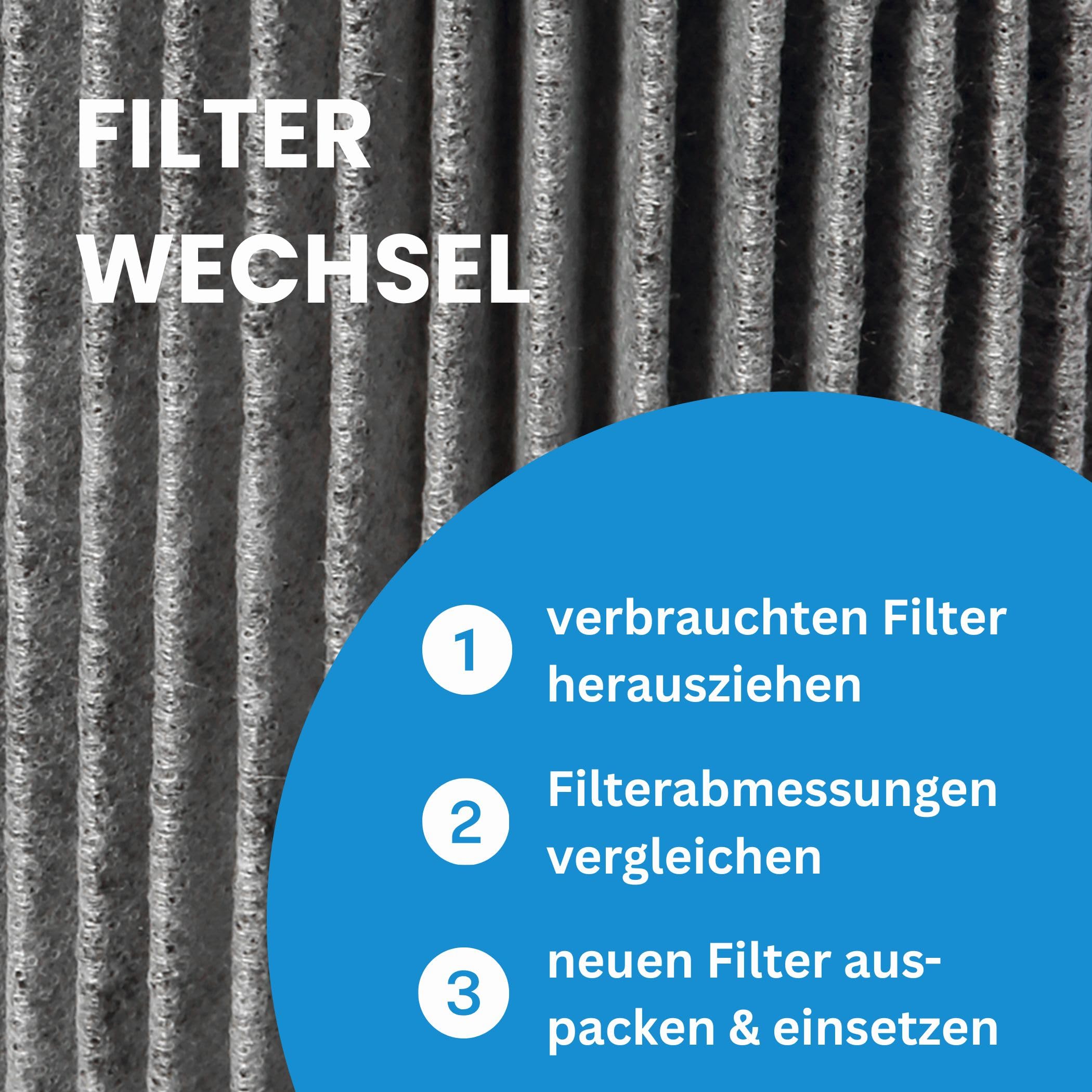 Filter passend für Meltem M-WRG II - Ersatzfiltersets G4+F7, Ersetzt M-WRG-II FS (750000), M-WRG-II FA (750010), Luftfilter für KWL-Lüftungsanlage, Wohnungslüftung, 150 x 100 mm