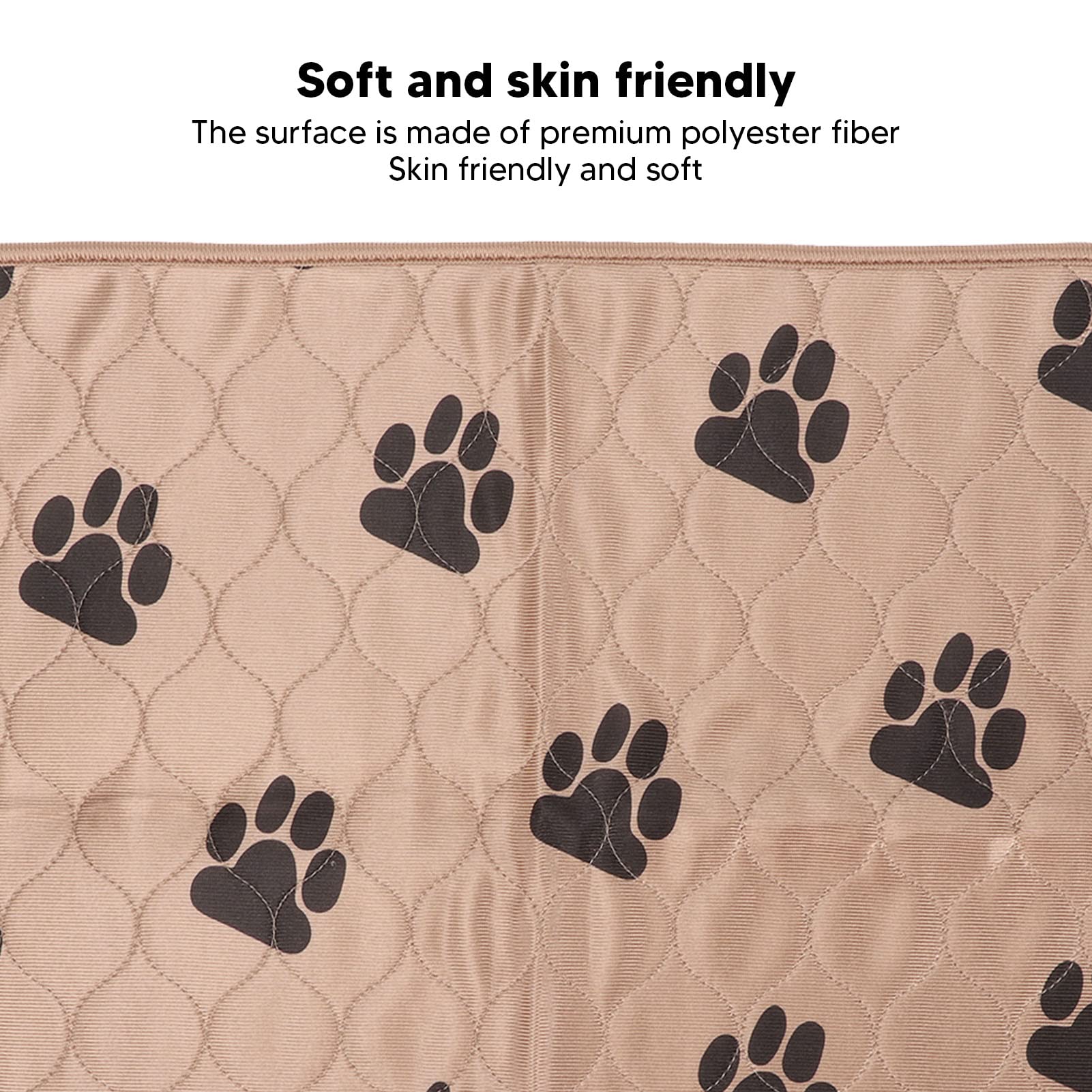 Reusable Puppy Pads, Absorbent No Leaking Quick Dry Potty Training Pads, Puppy Training Pads for Home Playpens, Crates - Image 3
