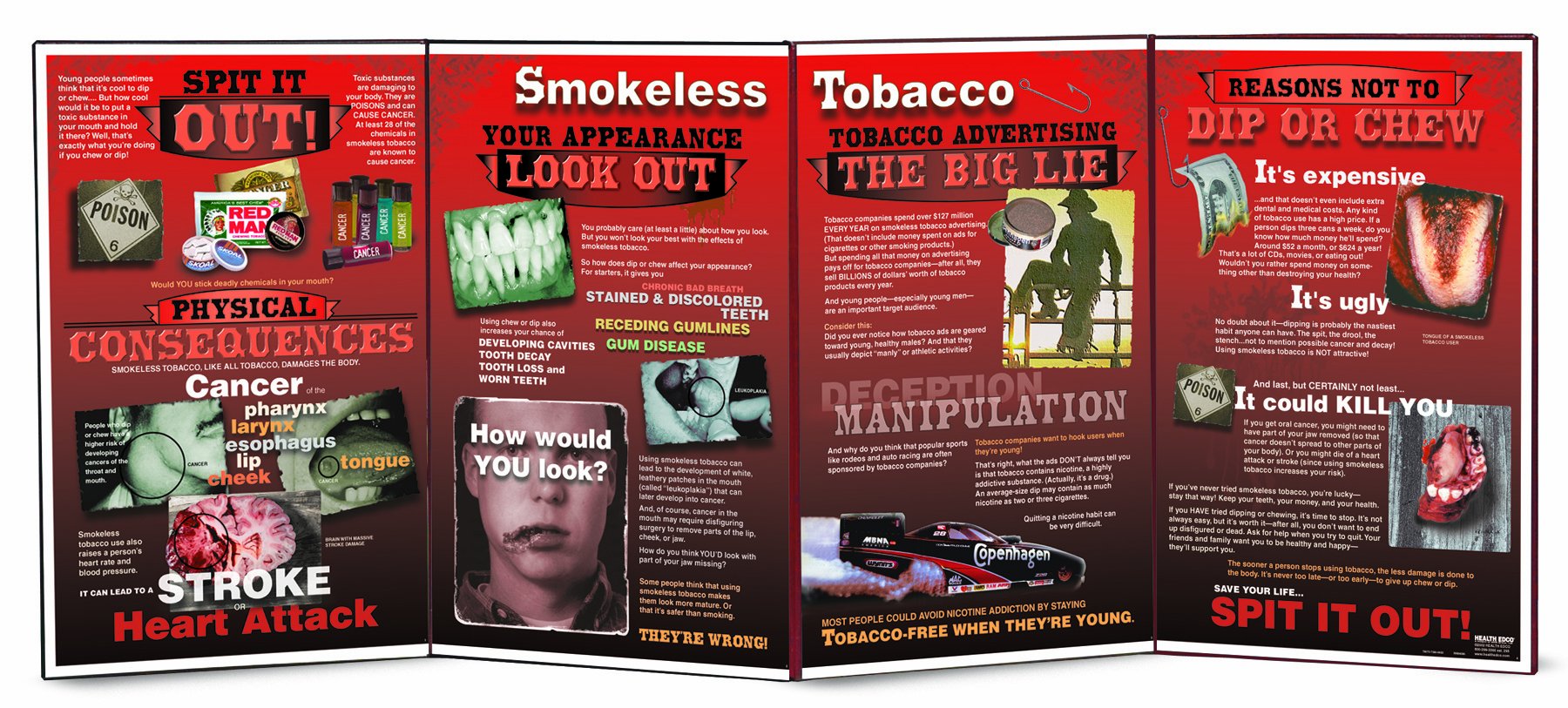 Health Edco W43066 Spit It Out Smokeless Tobacco