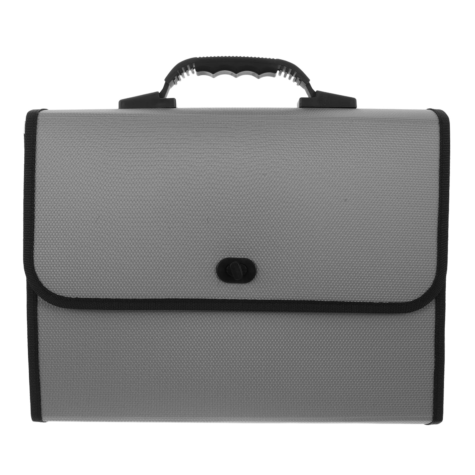 SUPVOX Organizer Documenti Fisarmonica in Plastica con 26 Scomparti e Maniglia, Cartella Porta Documenti A4 Multi-strato per Ufficio con Chiusura a Fibbia