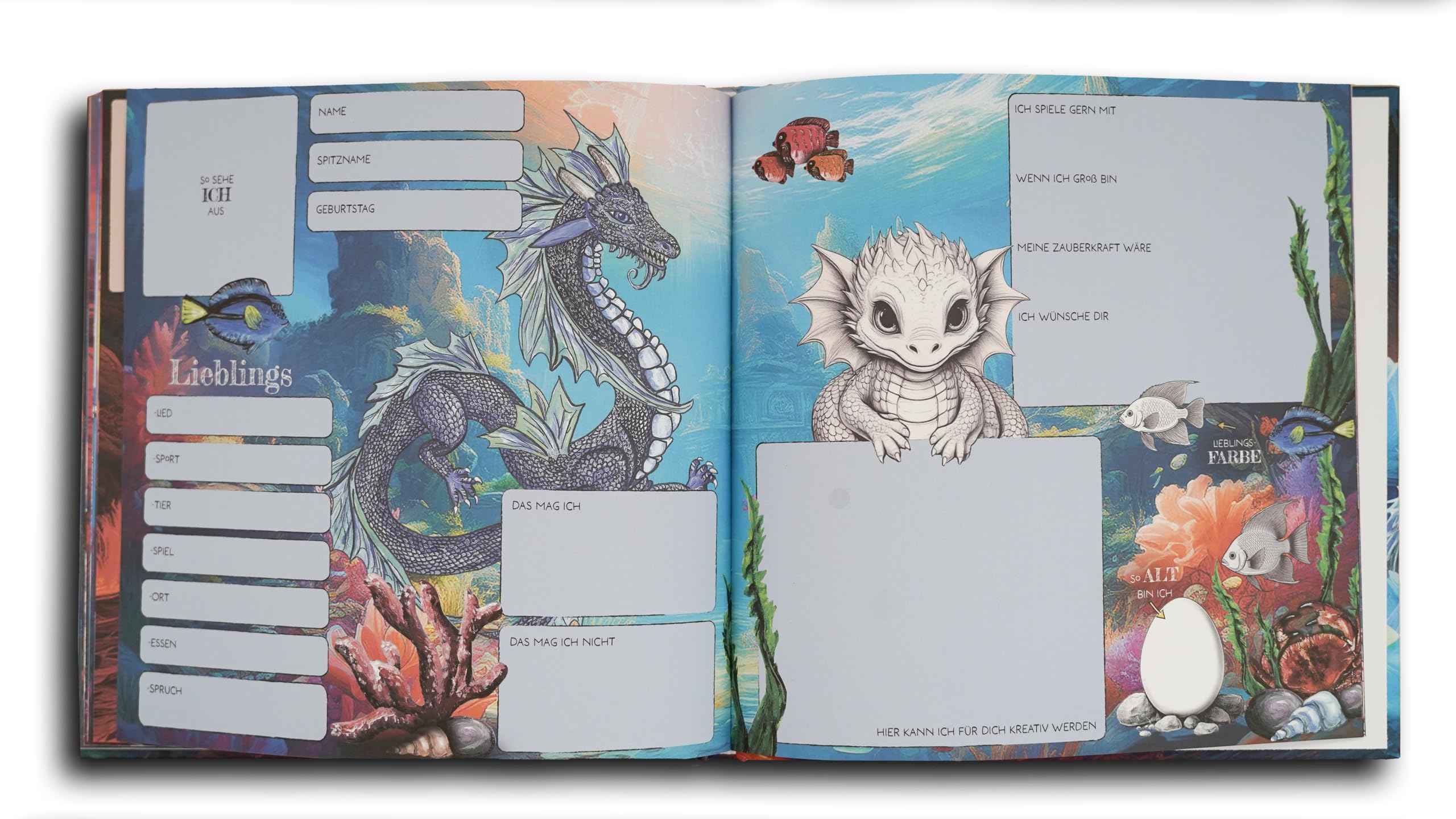 Livre d'amitié Mon dragon ami pour garçons et filles maternelle école primaire Cadeau rentrée des classes