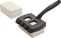 Vista 9 de Cuisinart Cepillo de limpieza para parrilla de piedra CCK-210, blanco/negro