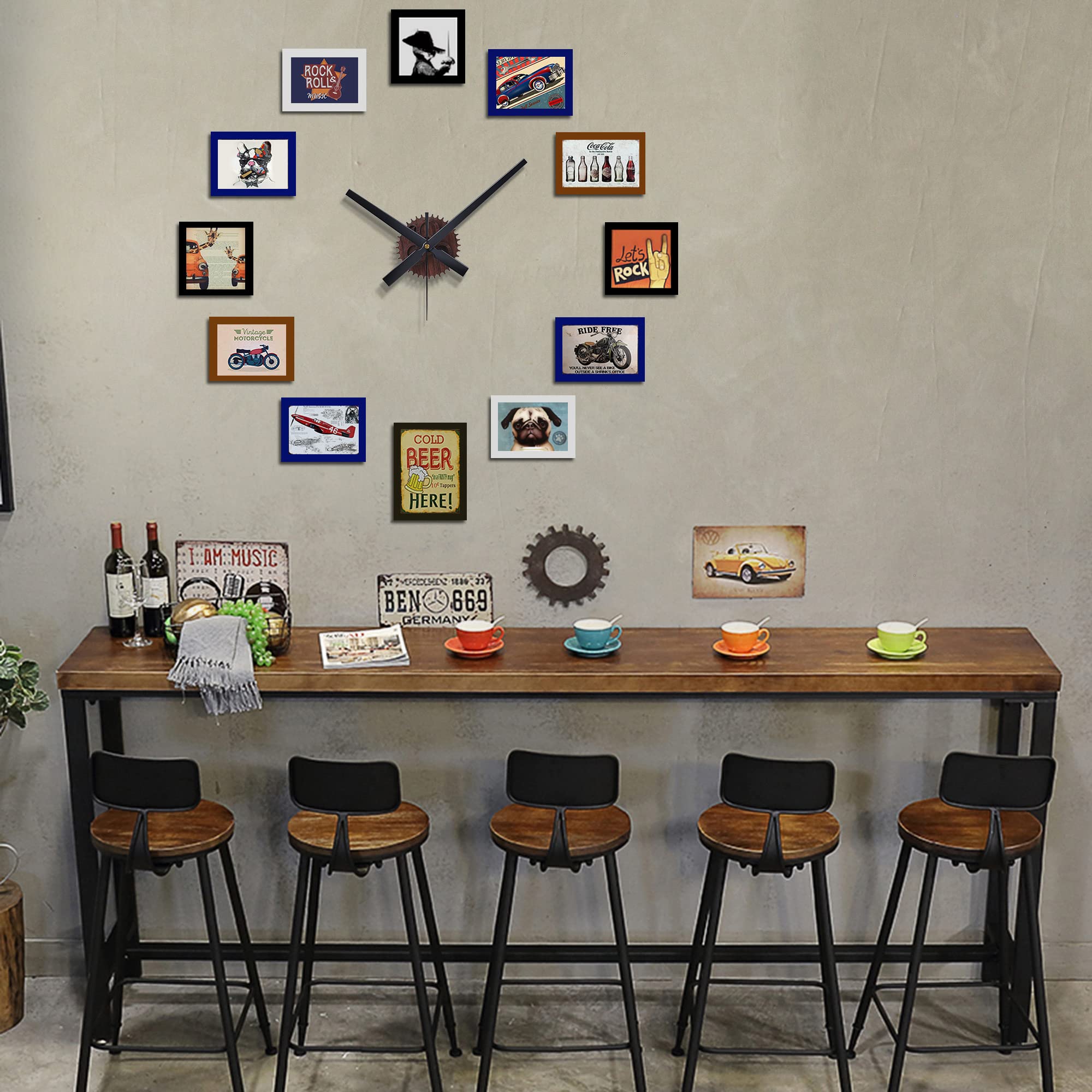 ◆大型◆壁掛時計◆80cm◆ブラウン◆B-2506IN2◆ 00a.jpg