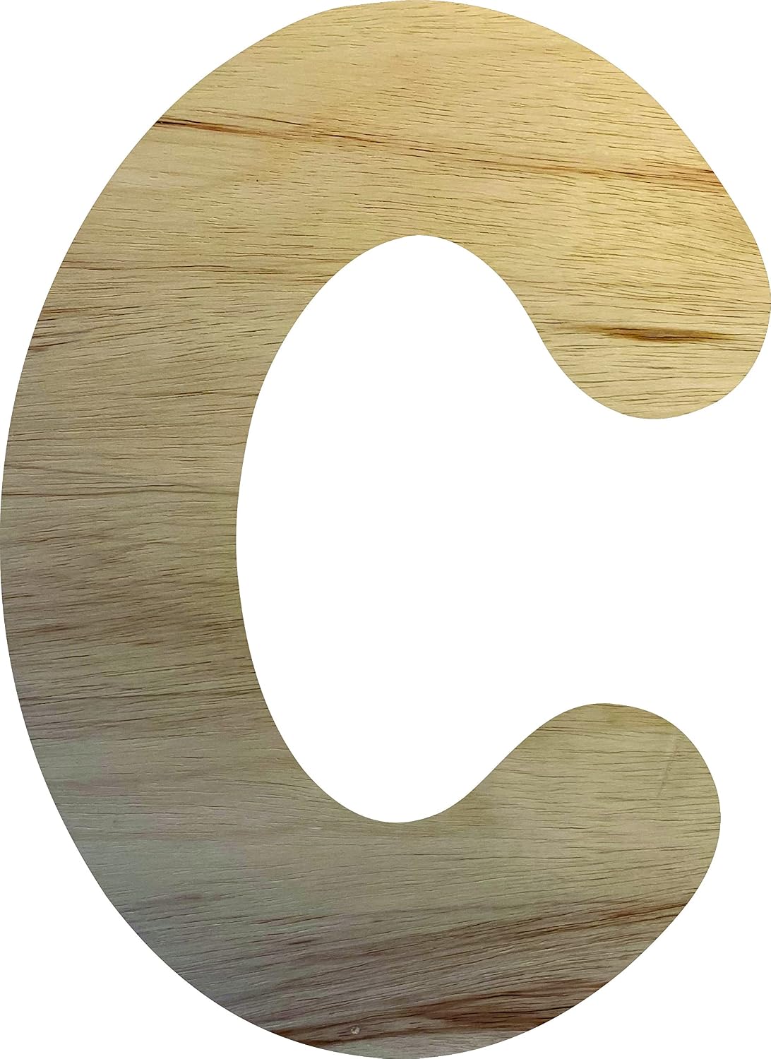 Wooden Letter 7" Blank A SHADOWBEAMER Font