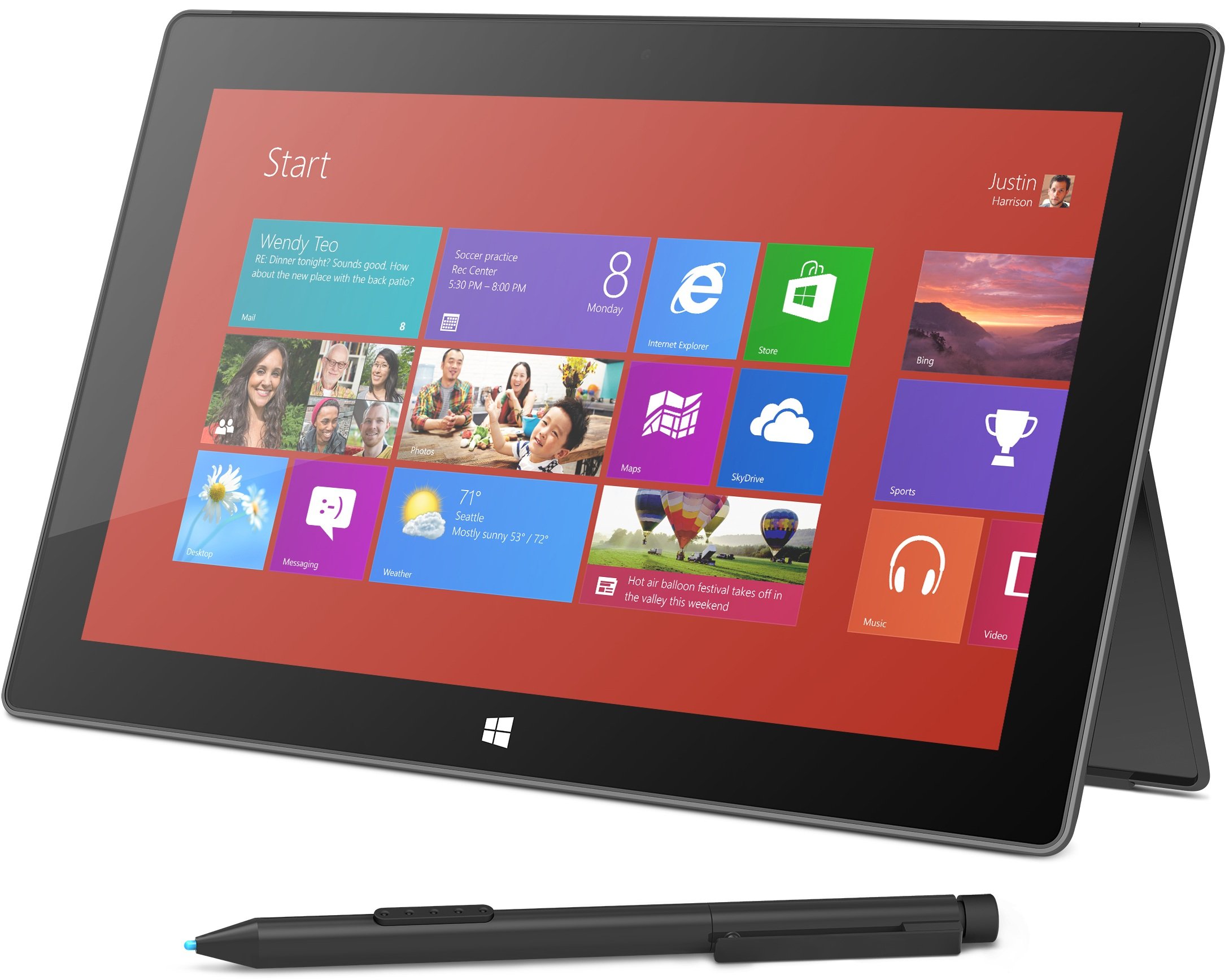 Microsoft Surface Pro 1514 4GB SSD-128GB Intel Core i5 1.7GHz
