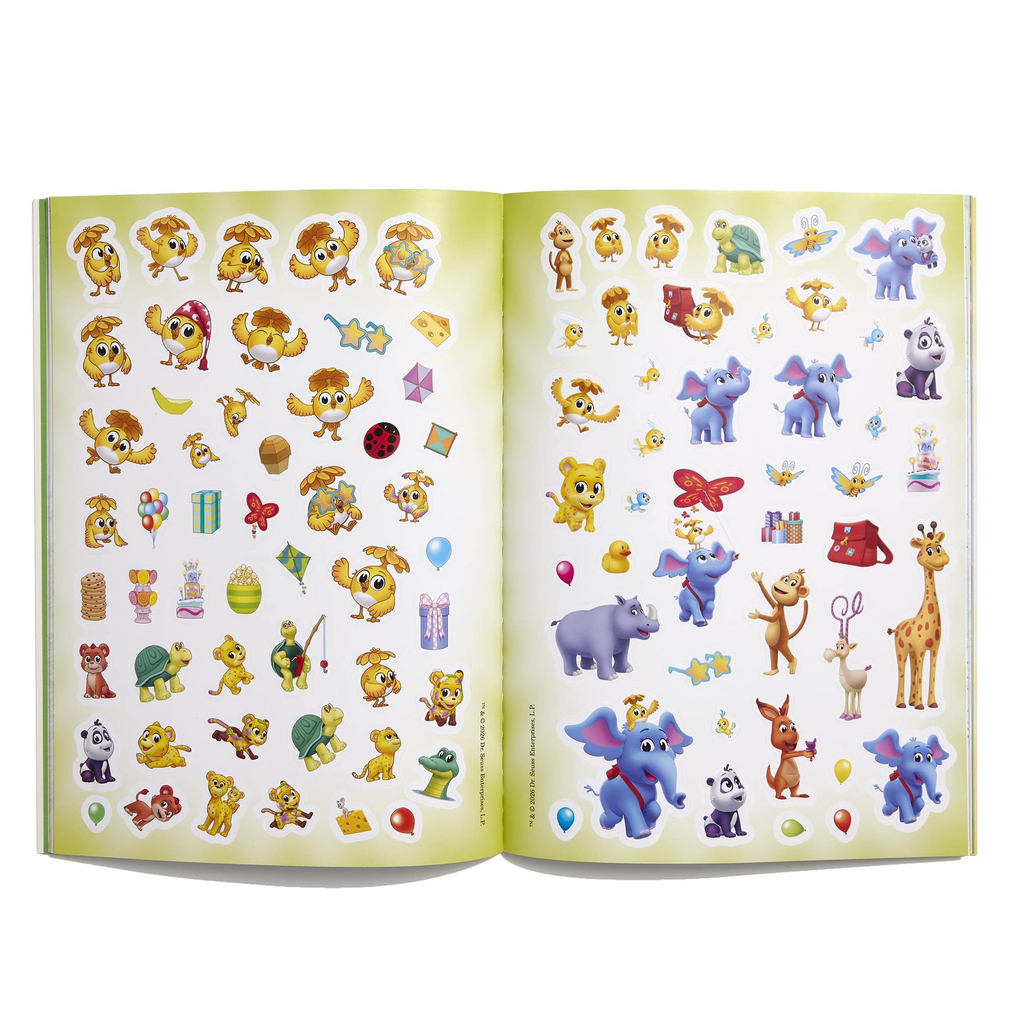 Dr. Seuss's Horton! Deluxe Sticker Book: A Sticker and Activity Book for Kids