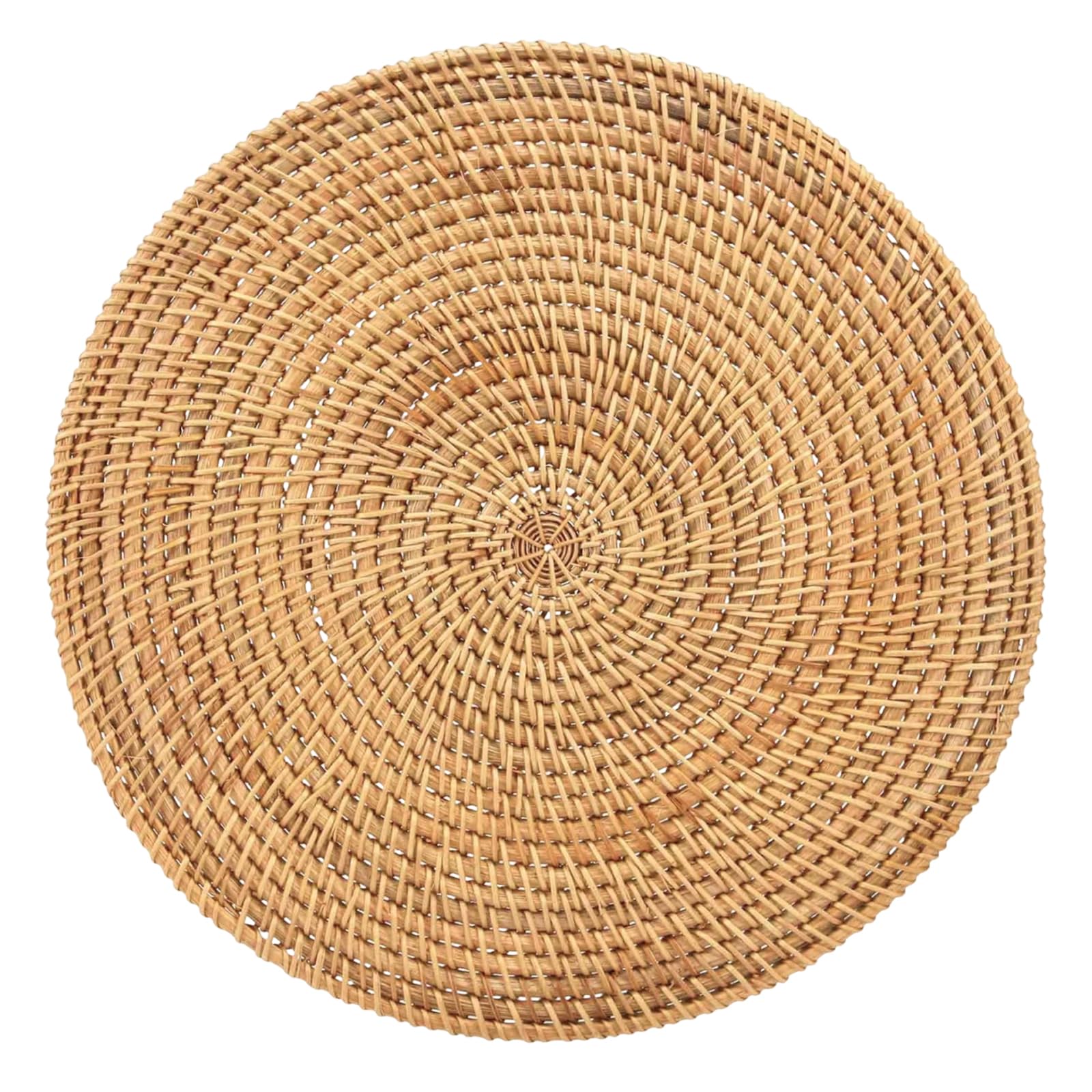 BOCAIDHK Rattan Knitting, Heat Resistant Trivet, Natural Material, Handmade, Washable Insulation Mat, Rattan Trinket Rest, Kitchen, Dining, Pot Holder, Earth Pot, Ironware, Tea, Liquor, Coffee : Home