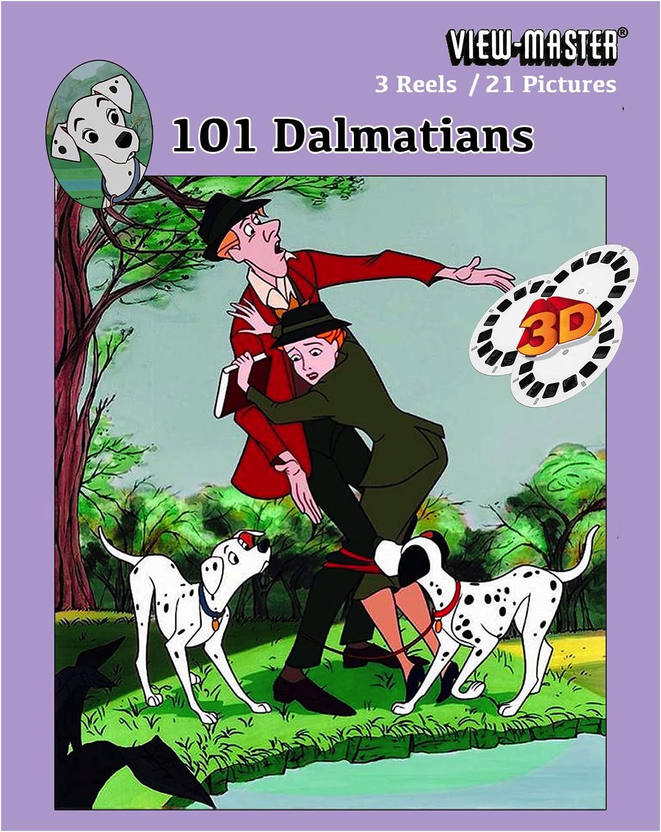 101 Dalmatians - Cartoon - Compatible to View-Master - 3 Reel Set