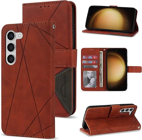 Neiye Funda tipo cartera compatible con Samsung Galaxy A54 5G con bloqueo RFID, ranuras para tarjetas, cierre magnético, empalme con tapa de piel