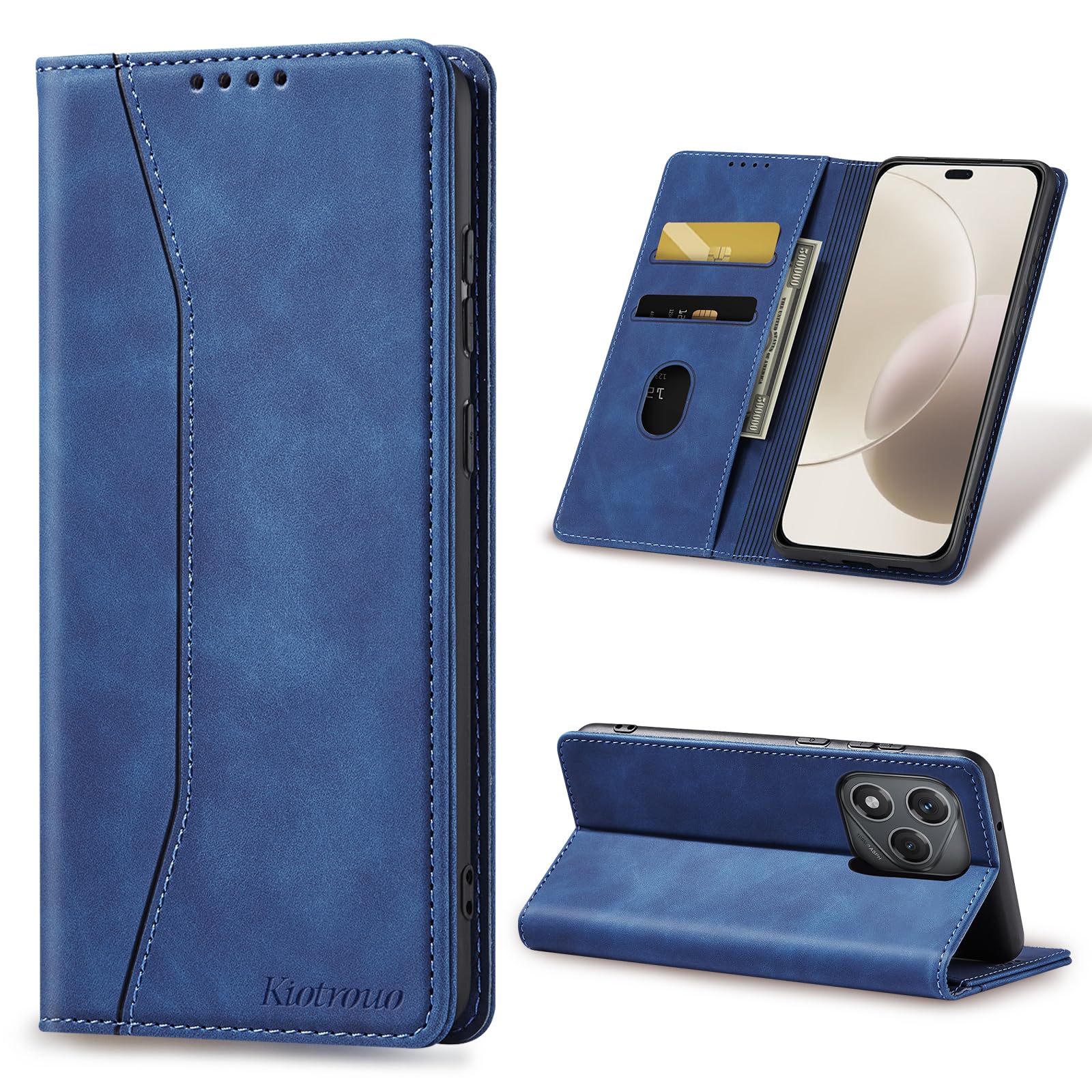 Per Honor Gt Rhombic Struttura Lanciare Pelle Telefono Custodia Con