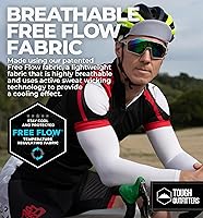 Vista 72 de Mangas de brazo de protección solar UV para hombres y mujeres, manga de enfriamiento de compresión deportiva UPF 50, base de cáncer de piel