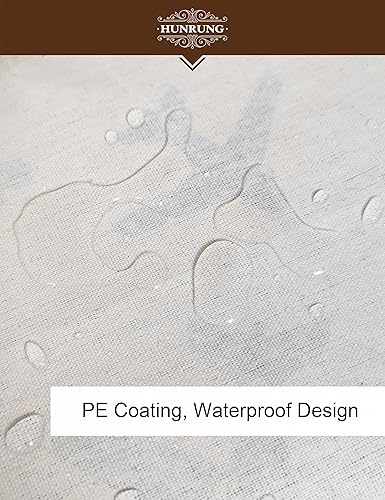 Miniatura 156 de HUNRUNG Cesta rectangular de almacenamiento de lona, bonita cesta organizadora de lona para mascotas, juguetes de niños, libros, ropa, perfecta