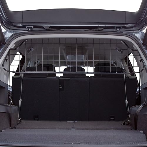 Travall Protector compatible con Volkswagen Tiguan (2018-actual) TDG1601 - Barrera de acero para mascotas específica para vehículos sin sonajeros