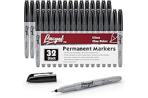 32 Pack Ultra Fine Point Sharpie Permanent Markers in Black