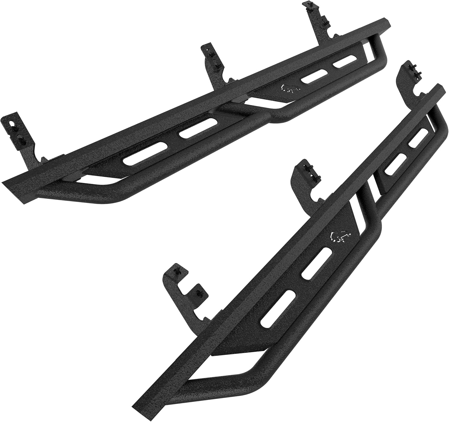 IRONBISON Running Boards Fit 2025-2026 UP Toyota 4Runner, Heavy Duty 4Runner Side Steps Steel Nerf Bars Step Rails Heavy Texture Black