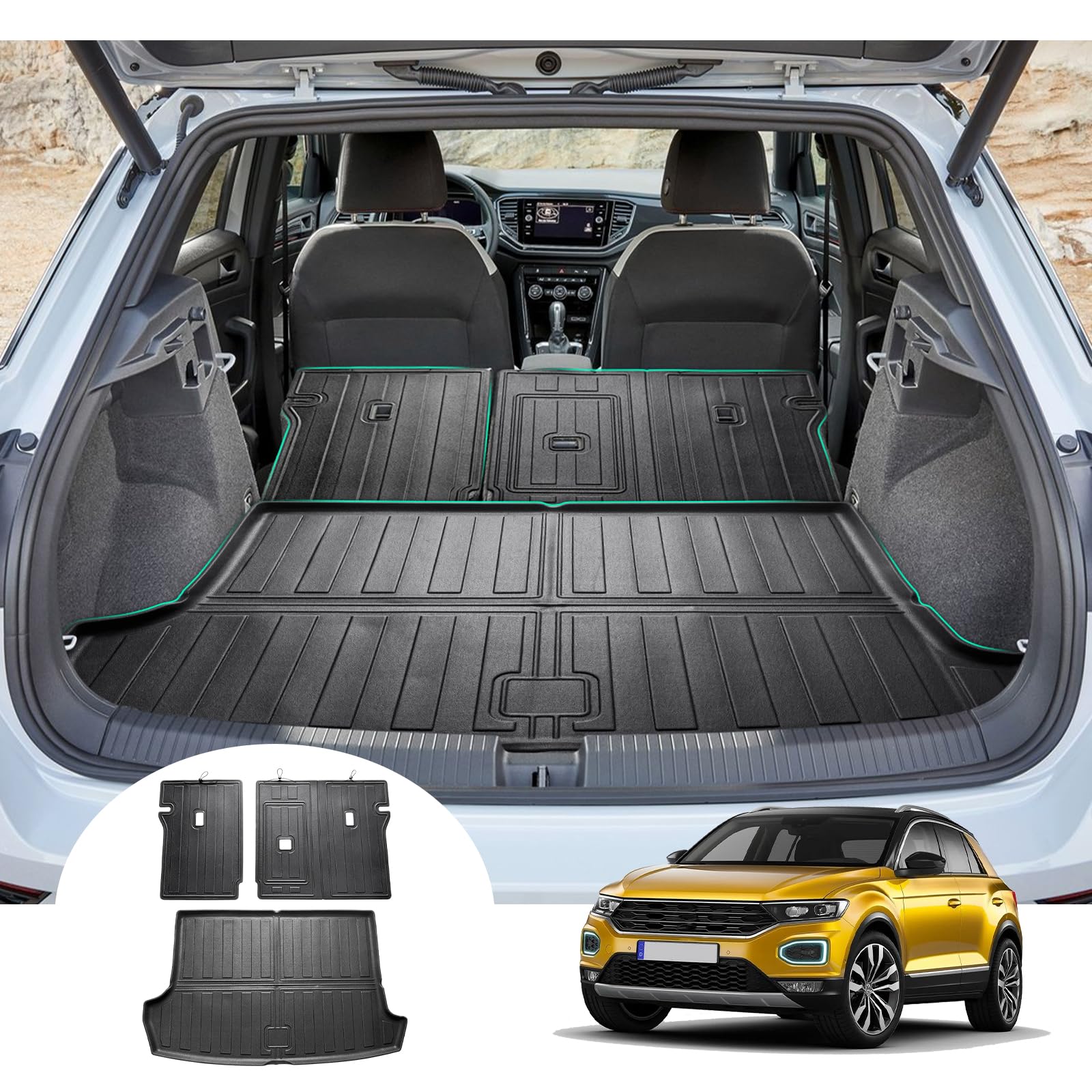 Tappetino Bagagliaio Per MG 3 III 2024 - Antiscivolo, In Gomma, Protezione Completa - Foto 10