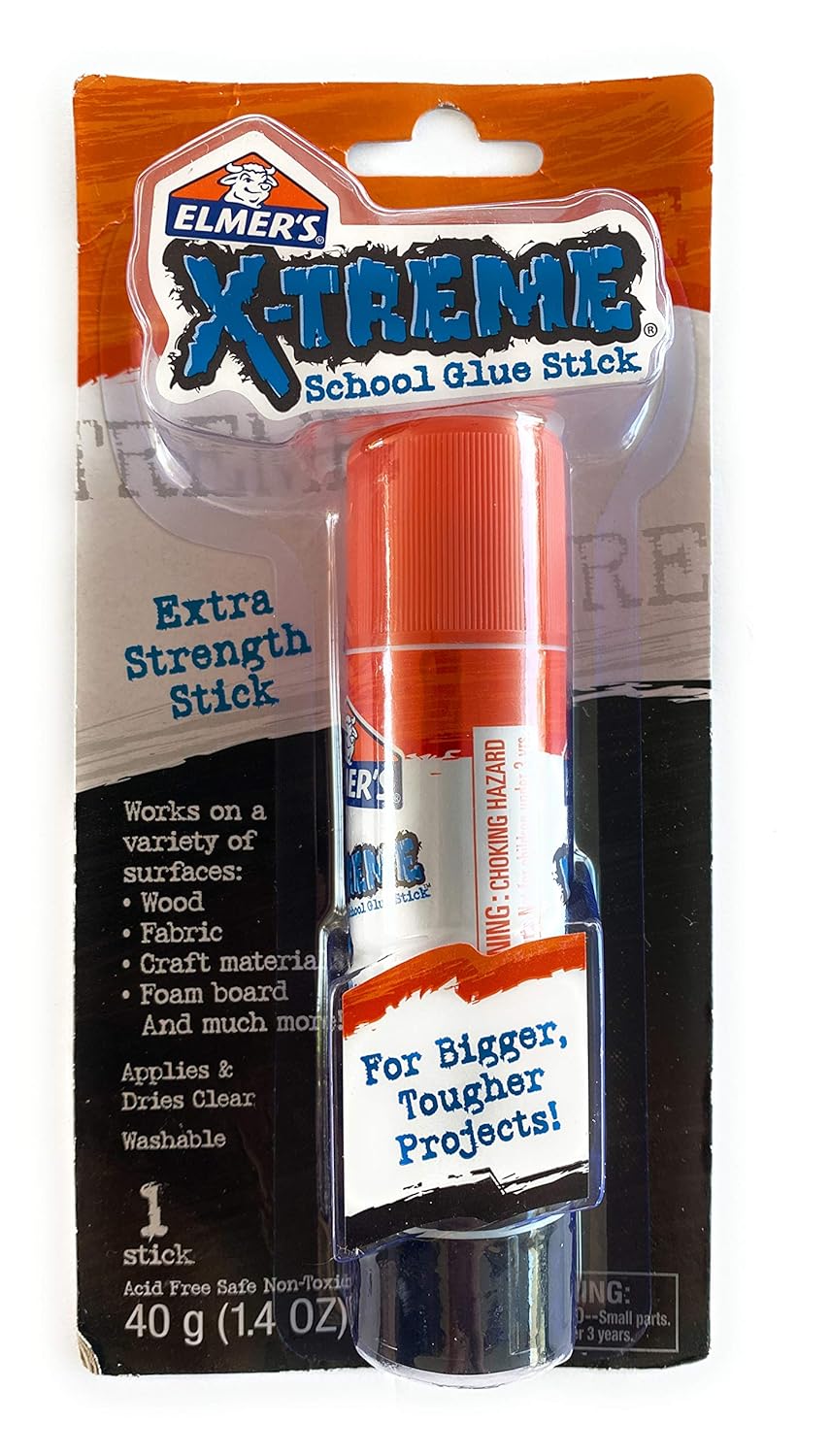 Elmer's School Glue Washable Stick Xtreme 1.4oz Arts